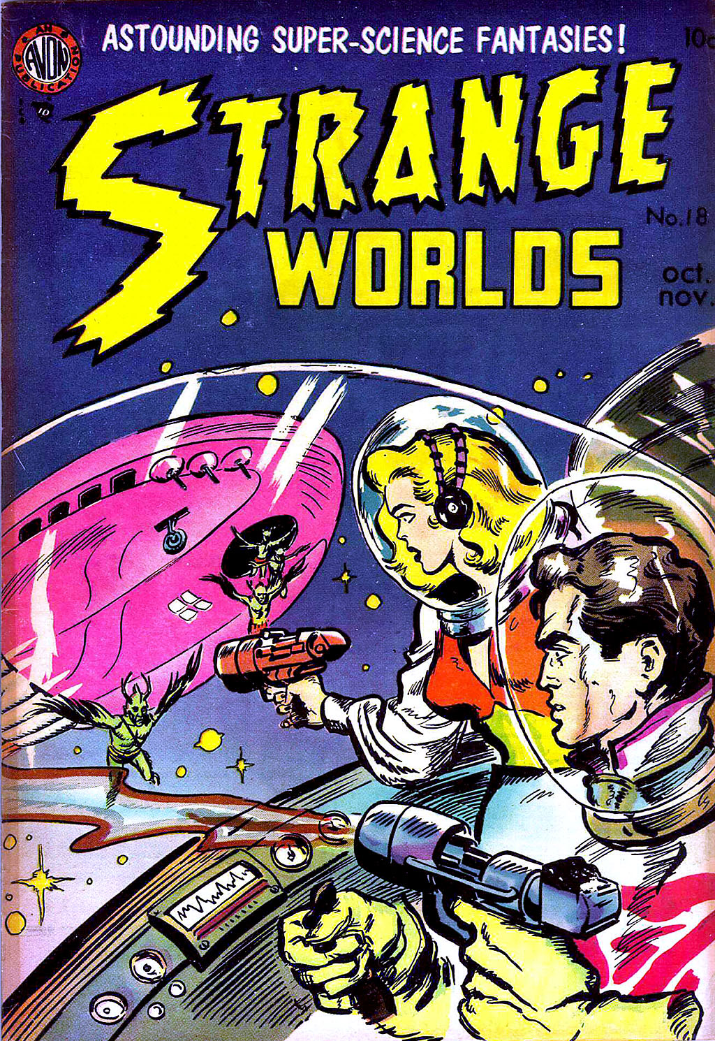 Read online Strange Worlds (1950) comic -  Issue #18 - 1