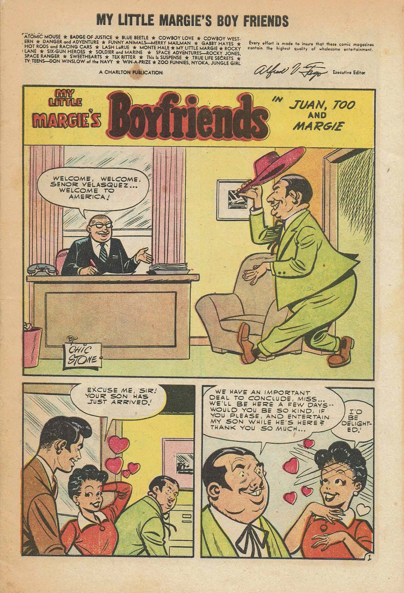 Read online My Little Margie's Boy Friends comic -  Issue #1 - 3