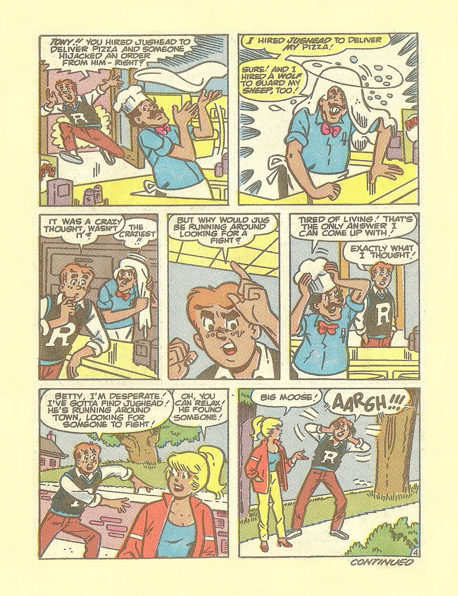 Read online Jughead Jones Comics Digest comic -  Issue #65 - 104