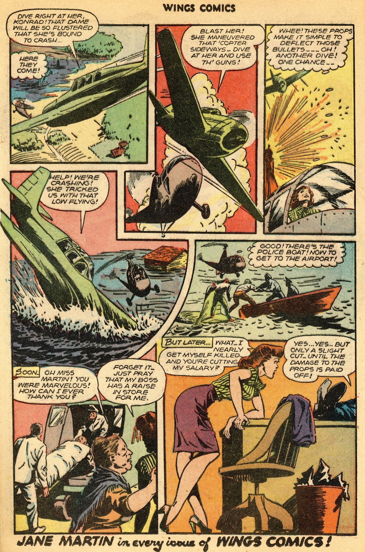 Read online Wings Comics comic -  Issue #82 - 18