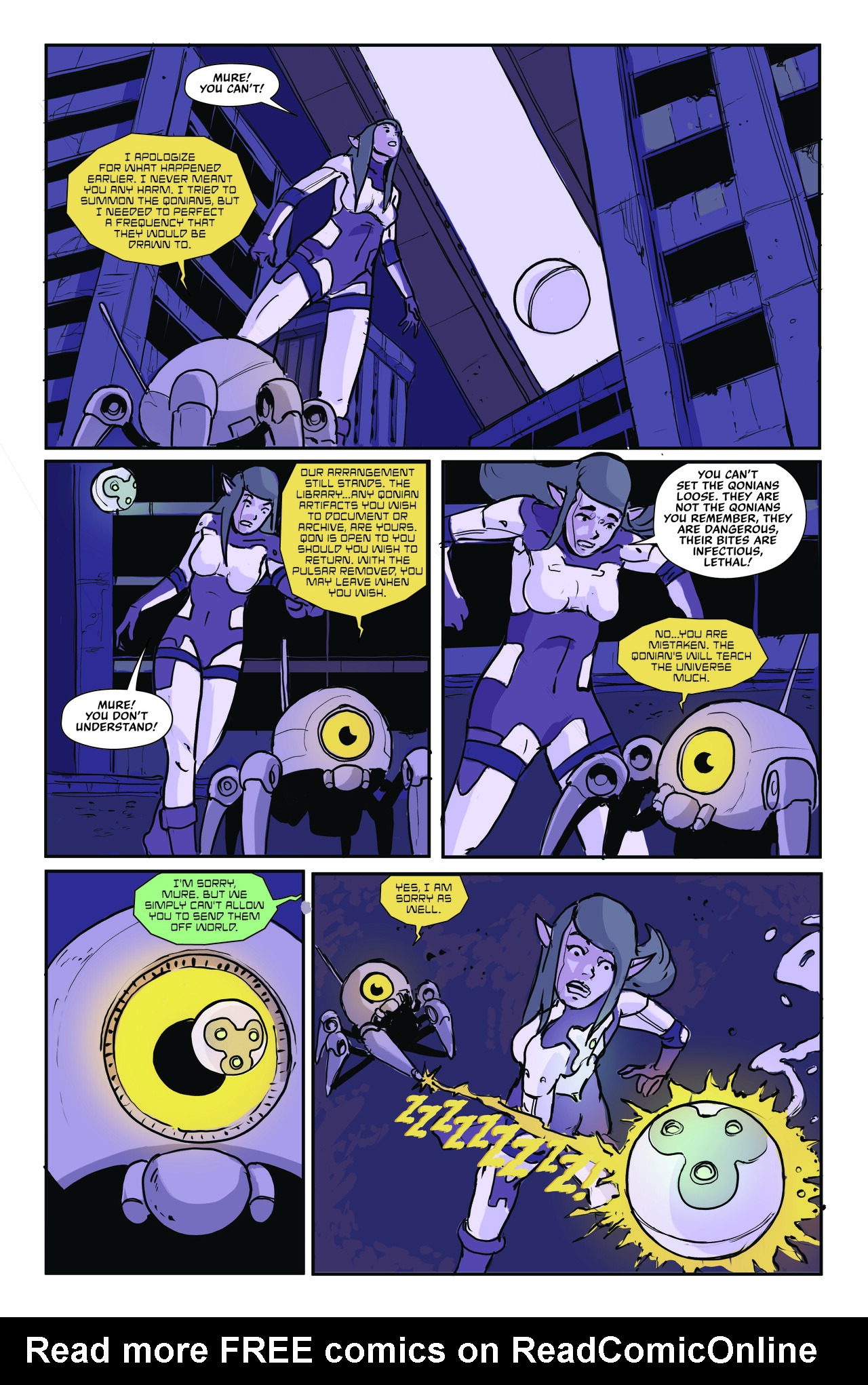 Read online Vigia comic -  Issue #4 - 12