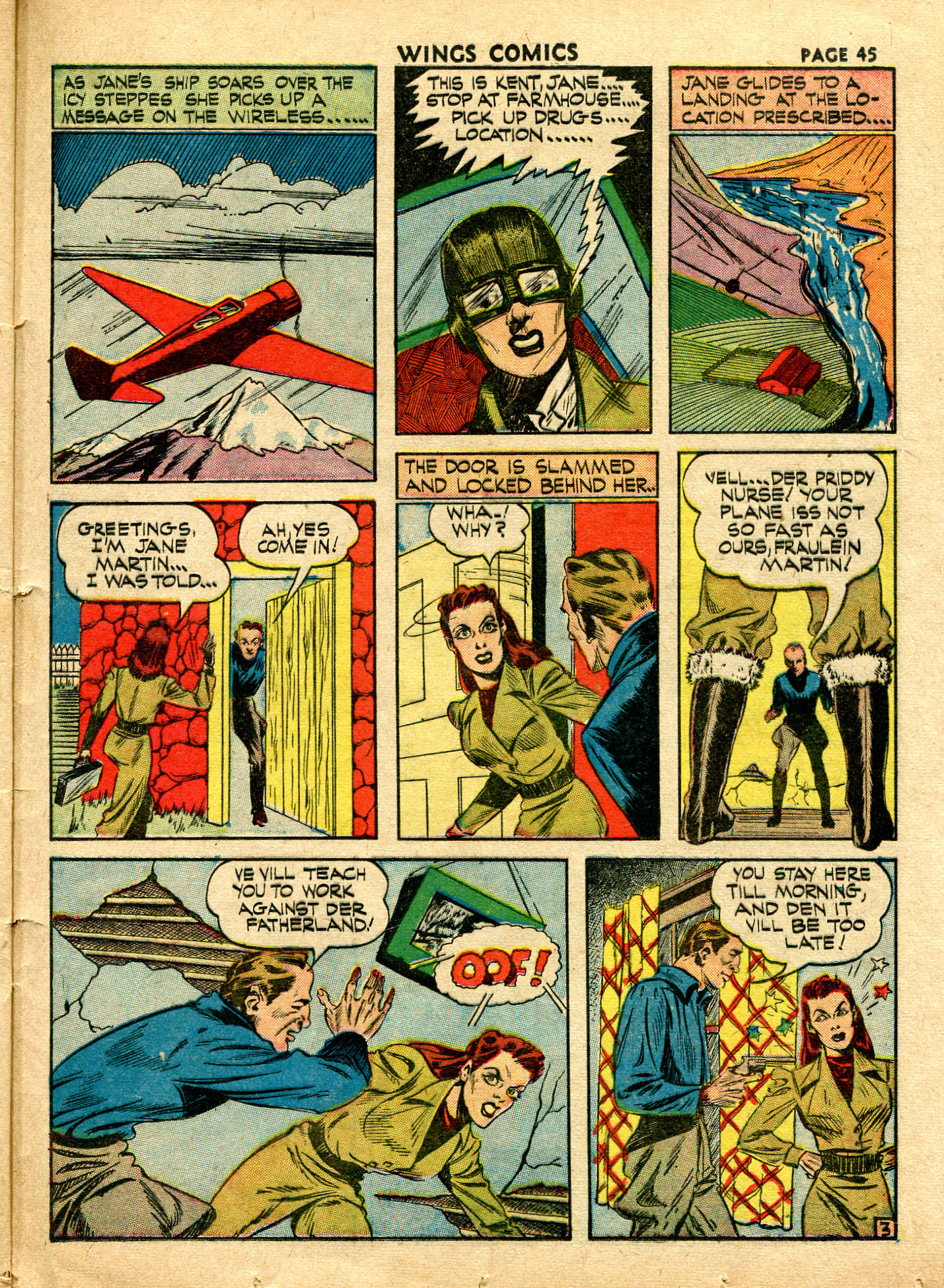 Read online Wings Comics comic -  Issue #15 - 47