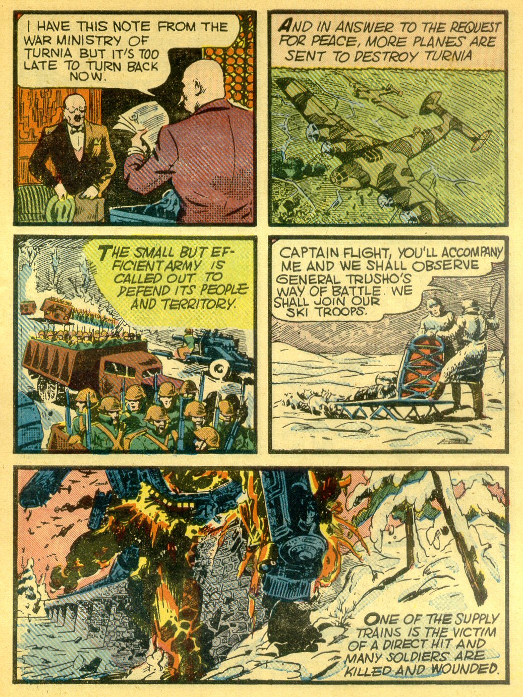 Read online Captain Flight Comics comic -  Issue #2 - 5