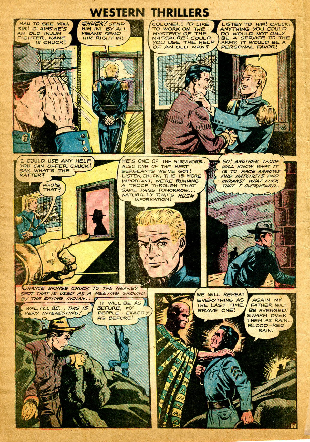 Read online Western Thrillers (1948) comic -  Issue #5 - 8