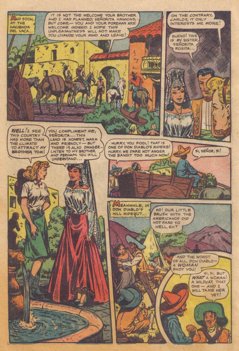 Read online Cowgirl Romances (1950) comic -  Issue #6 - 28