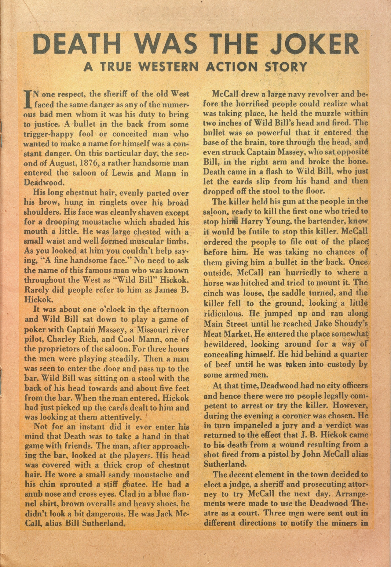 Read online Hoot Gibson comic -  Issue #1 - 21
