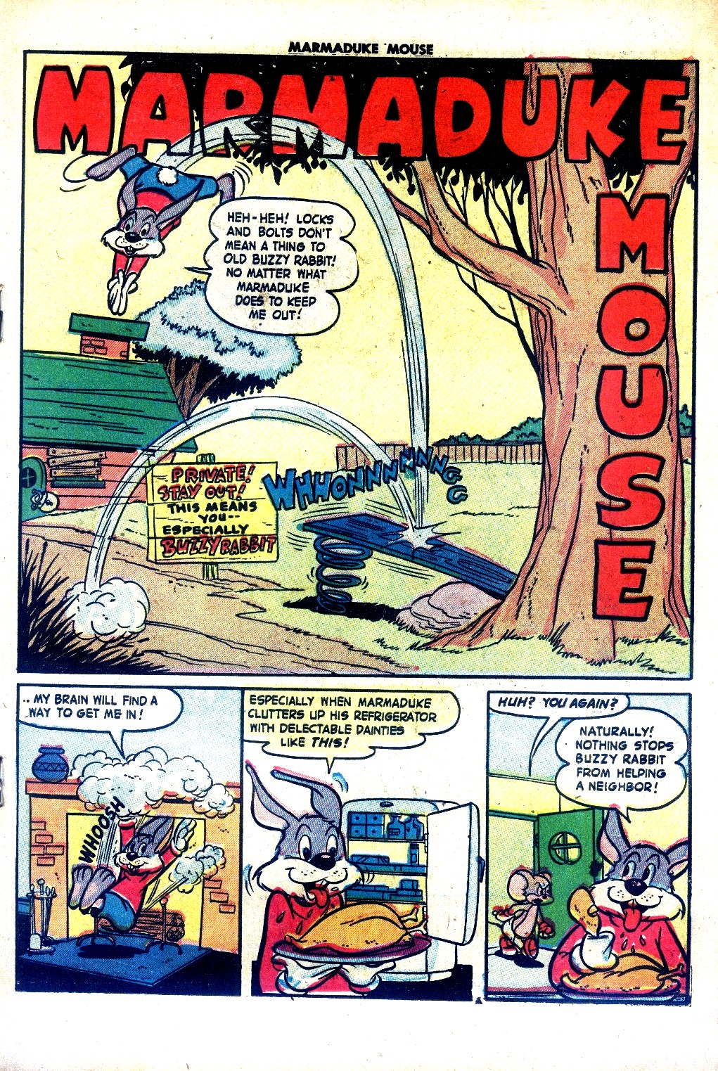Read online Marmaduke Mouse comic -  Issue #40 - 19