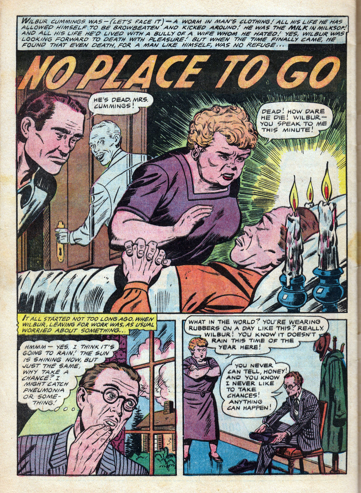 Read online Haunted Thrills comic -  Issue #18 - 28