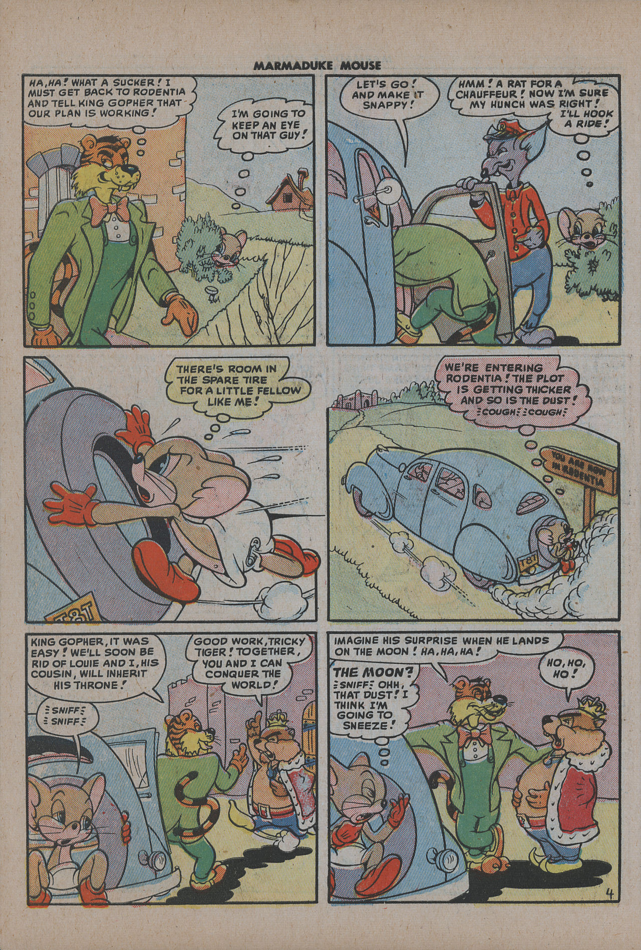 Read online Marmaduke Mouse comic -  Issue #15 - 6