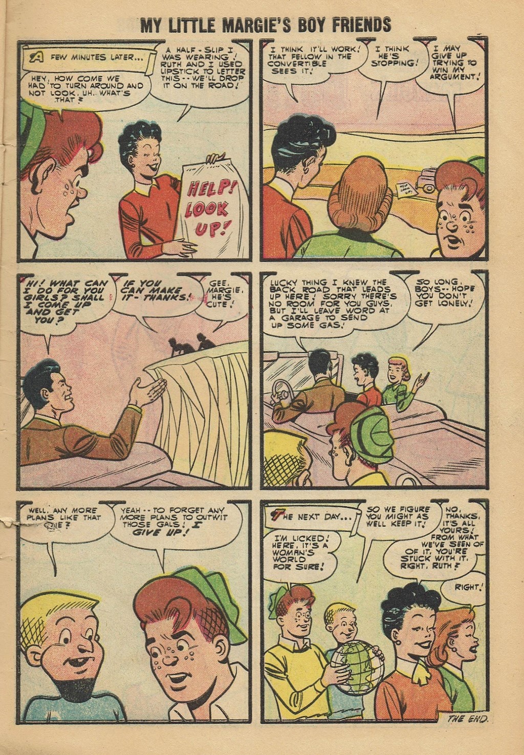Read online My Little Margie's Boy Friends comic -  Issue #2 - 7