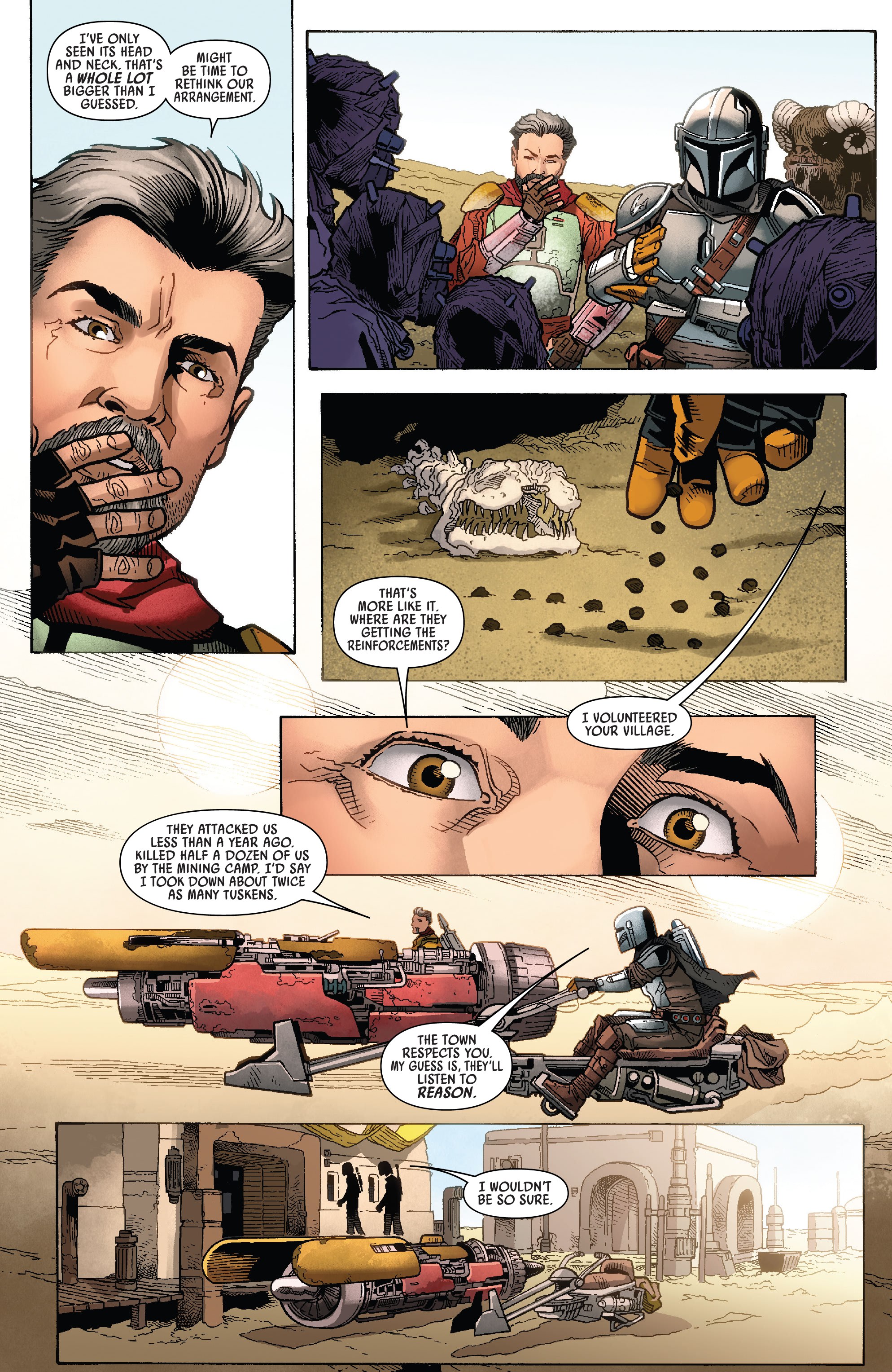 Read online Star Wars: The Mandalorian Season 2 comic -  Issue #1 - 29