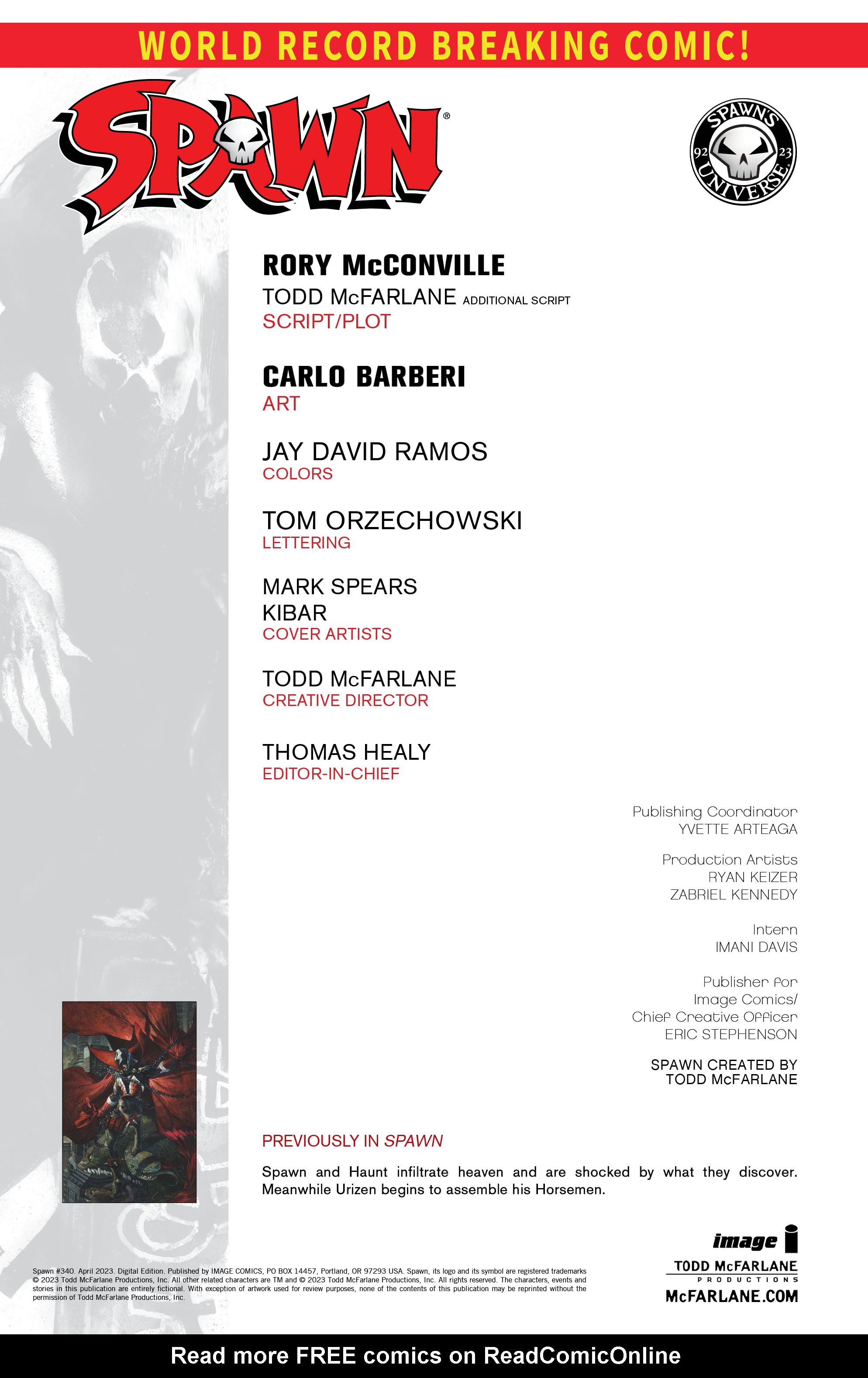 Read online Spawn comic -  Issue #340 - 3