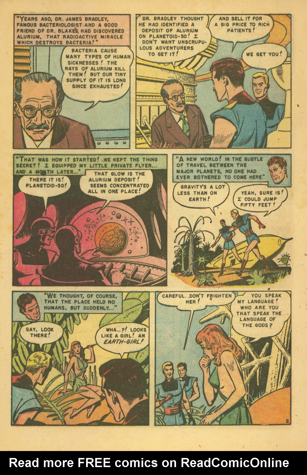 Read online Strange Worlds (1950) comic -  Issue #7 - 4