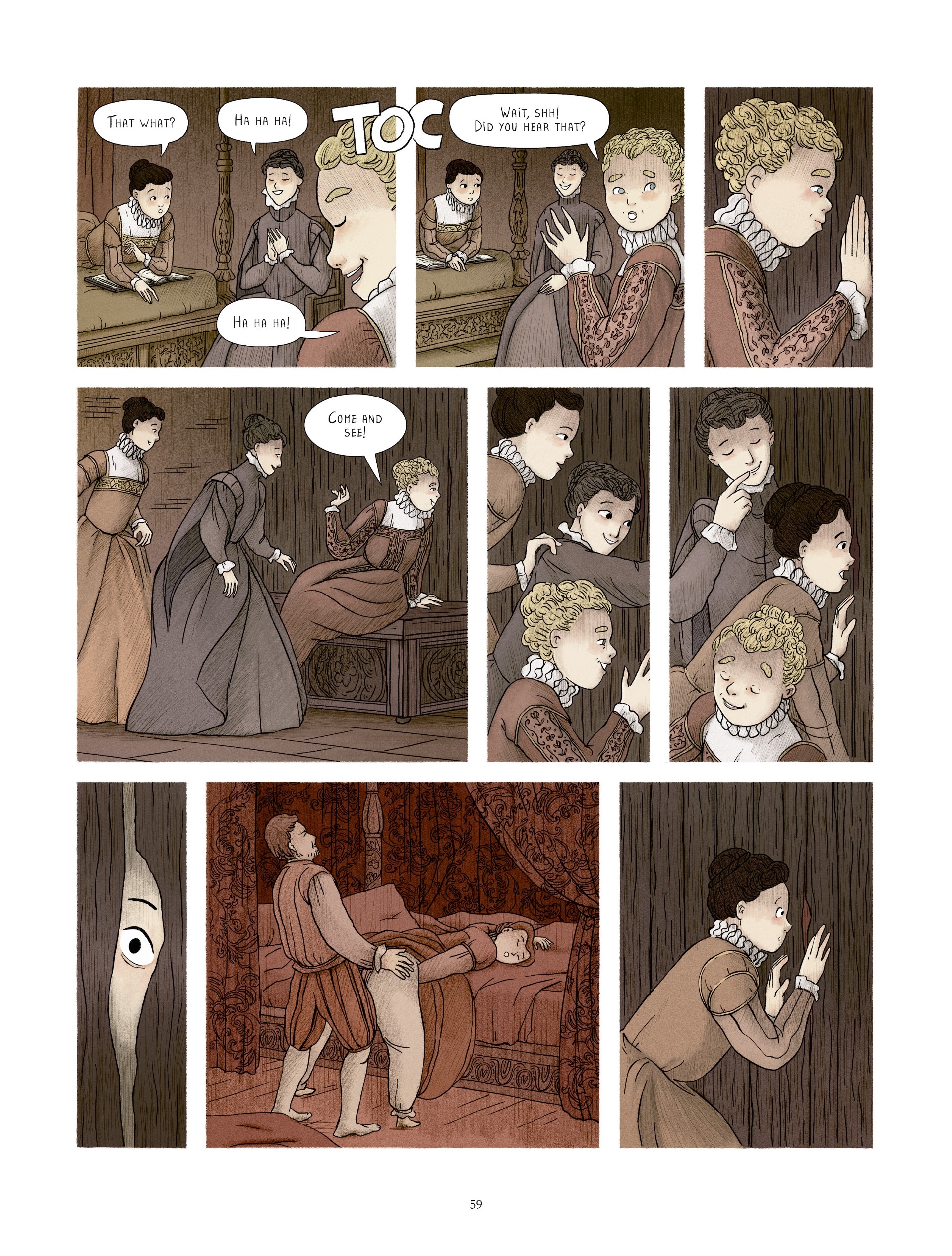 Read online Catherine de' Medici, The Flying Squadron: The Good Girl comic -  Issue # TPB - 57