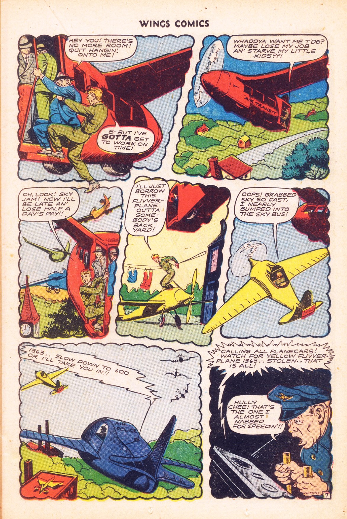 Read online Wings Comics comic -  Issue #58 - 19