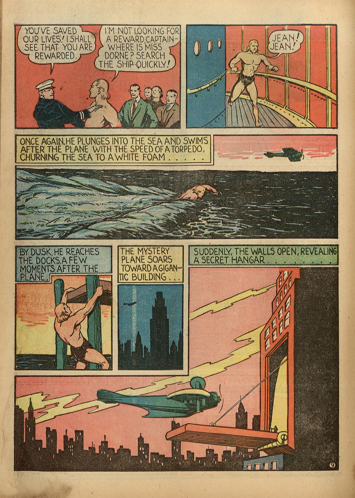 Read online Samson (1940) comic -  Issue #1 - 57