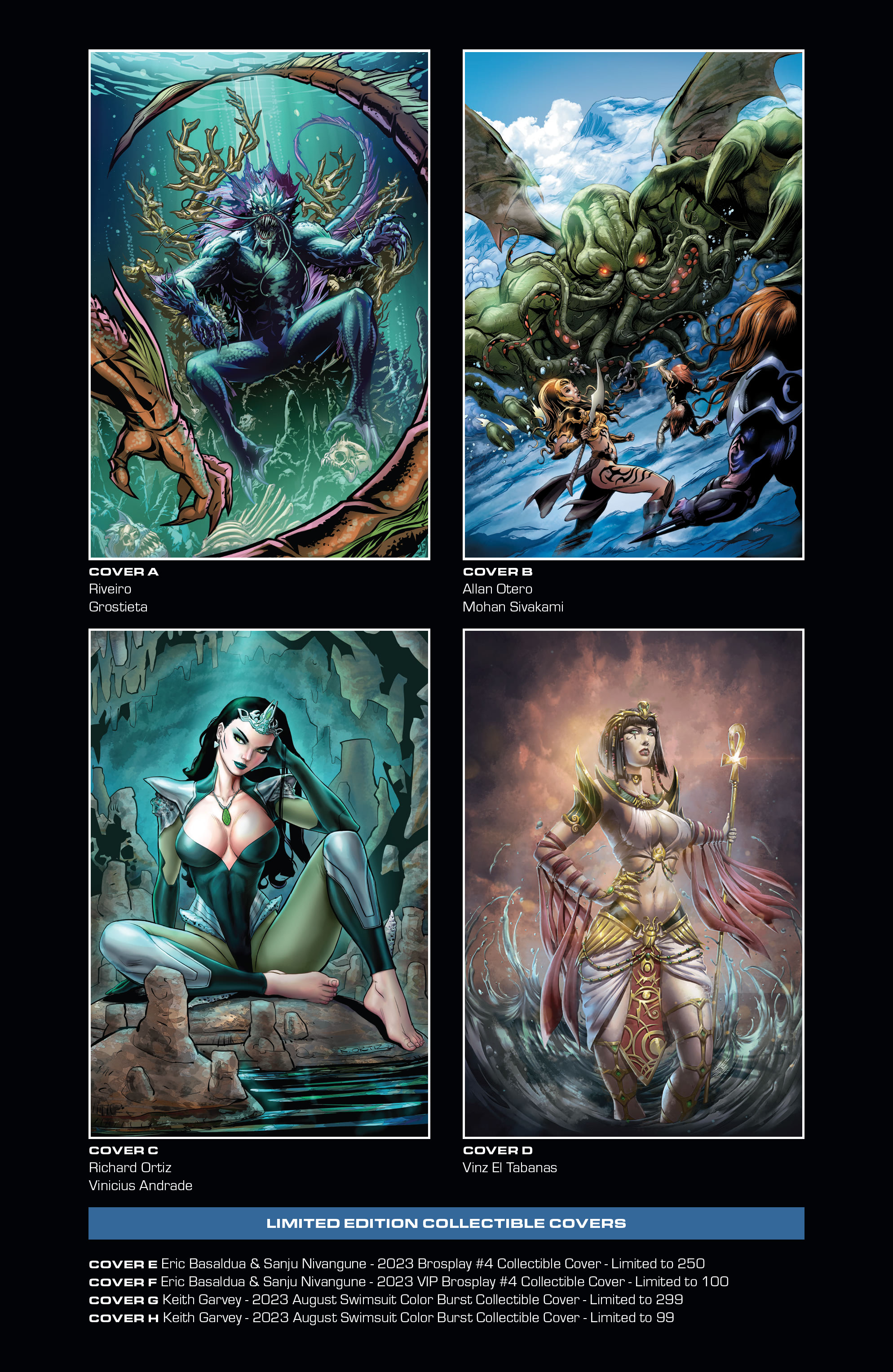 Read online Myths & Legends Quarterly: Dagon comic -  Issue # TPB - 71