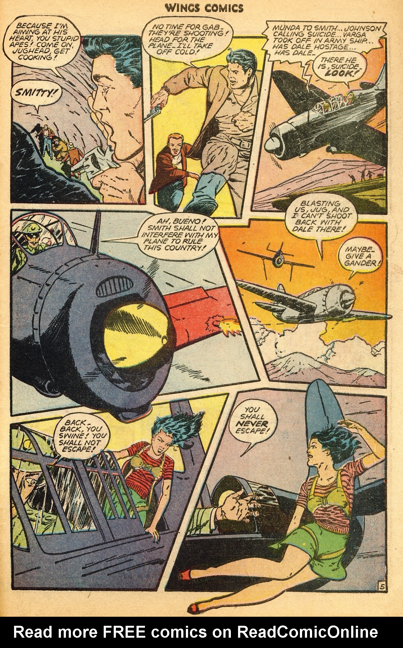 Read online Wings Comics comic -  Issue #82 - 41