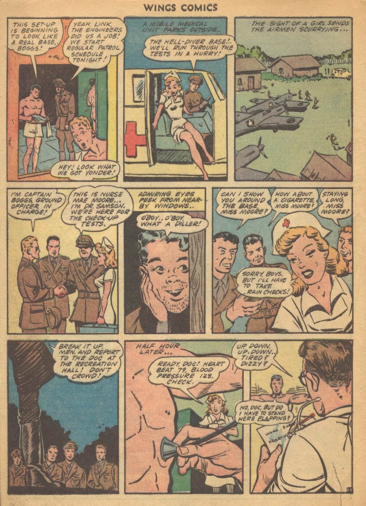 Read online Wings Comics comic -  Issue #35 - 4