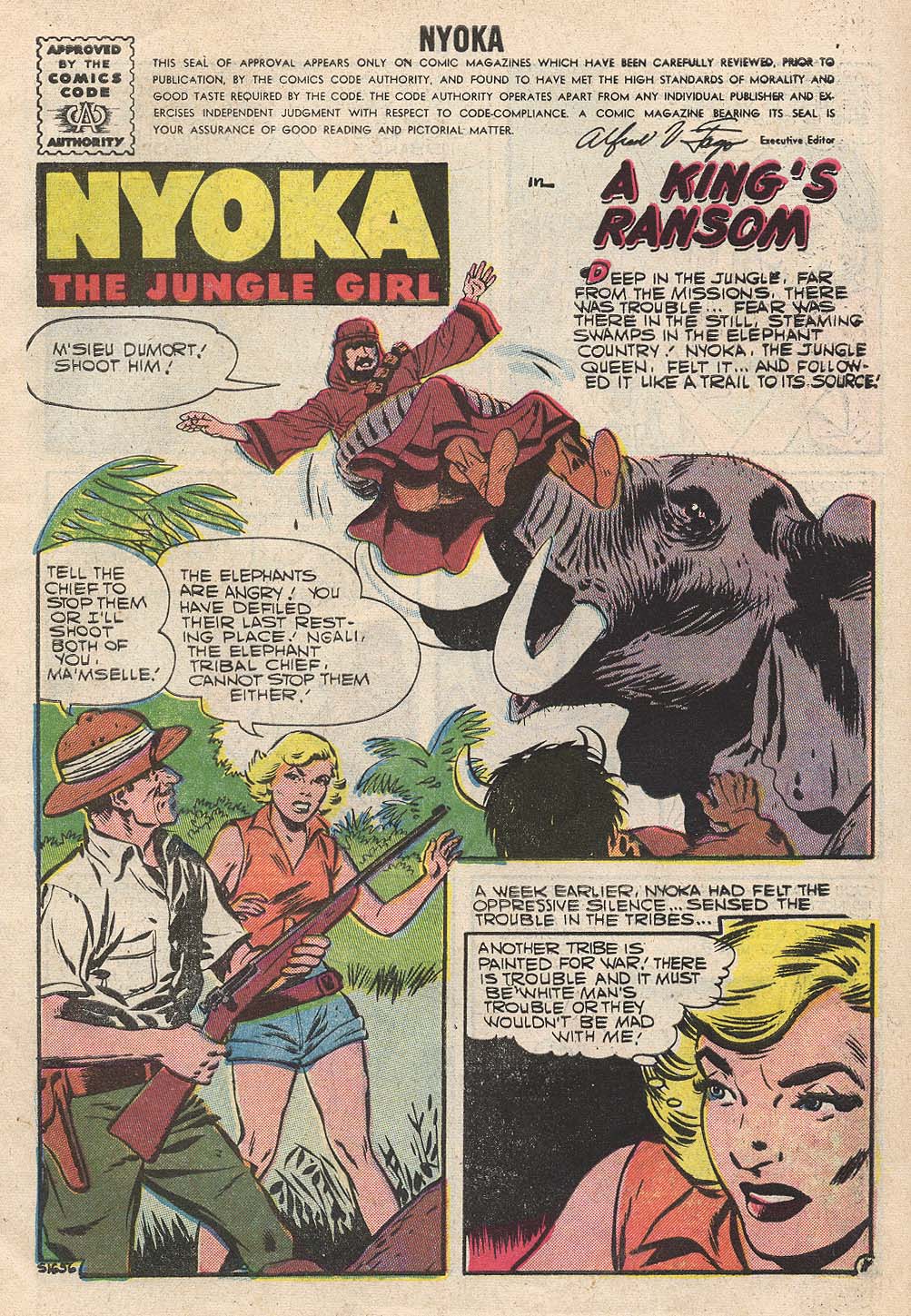 Read online Nyoka the Jungle Girl (1955) comic -  Issue #21 - 3