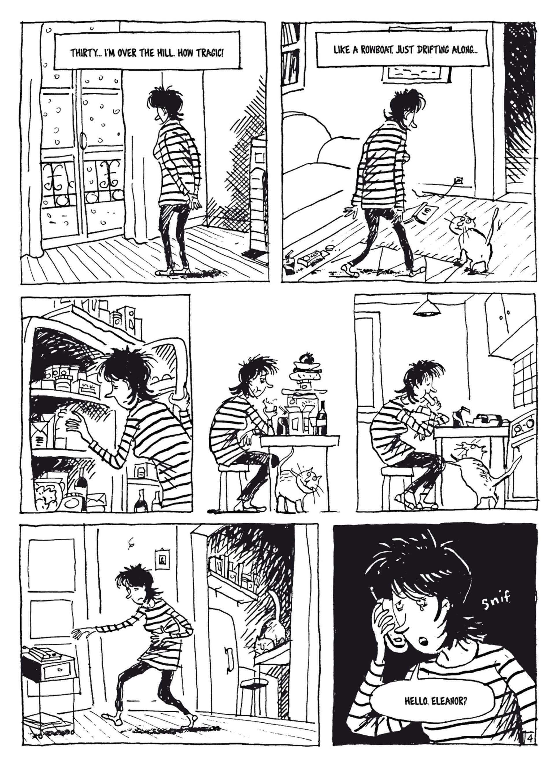 Read online Bluesy Lucy - The Existential Chronicles of a Thirtysomething comic -  Issue #1 - 6