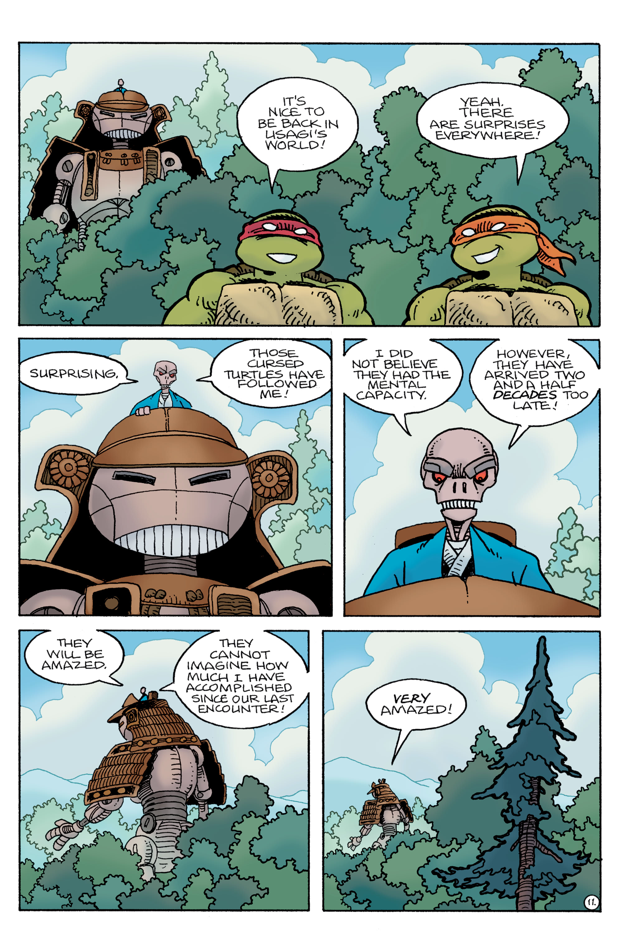 Read online Teenage Mutant Ninja Turtles/Usagi Yojimbo: WhereWhen comic -  Issue #2 - 13