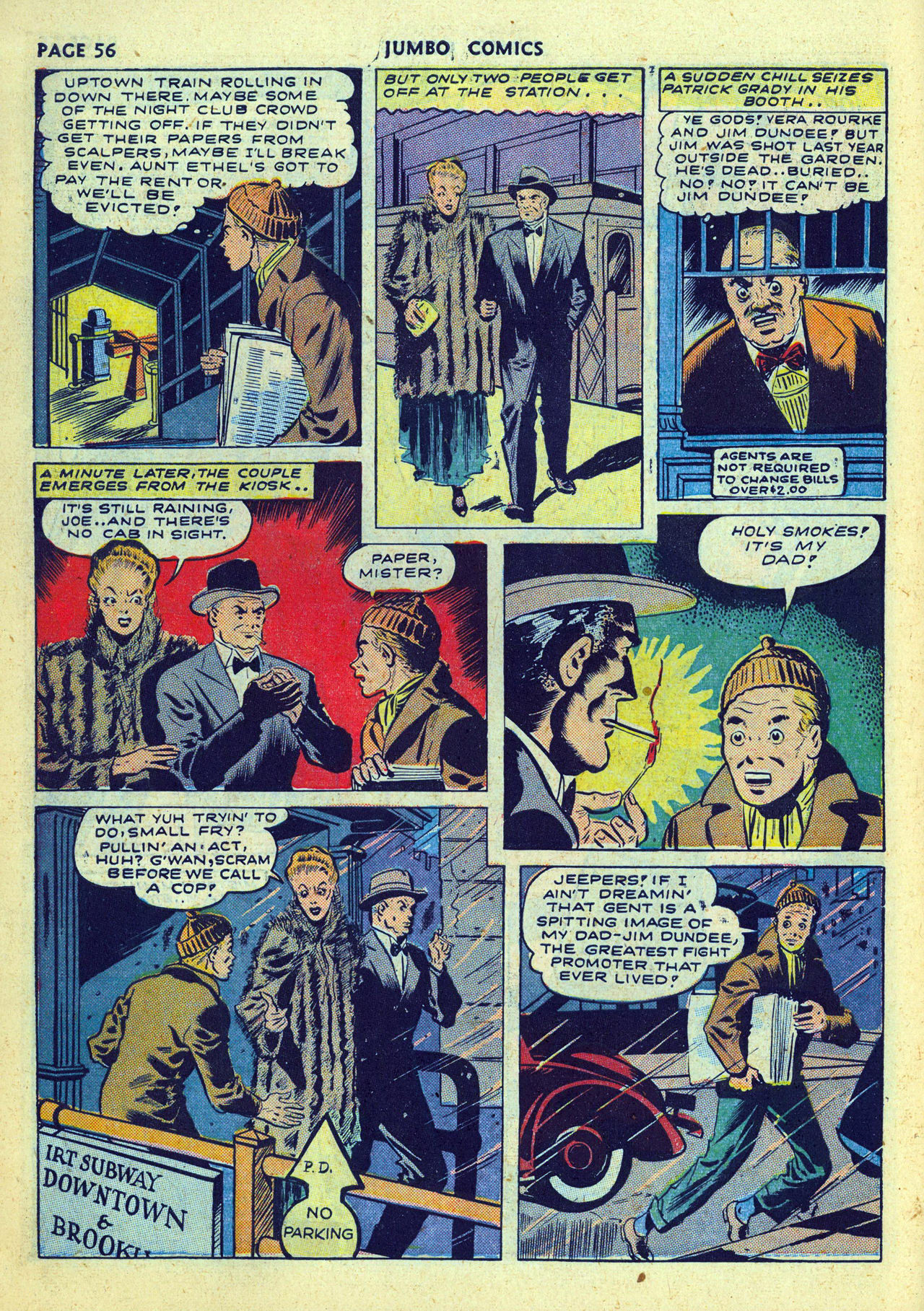 Read online Jumbo Comics comic -  Issue #50 - 58