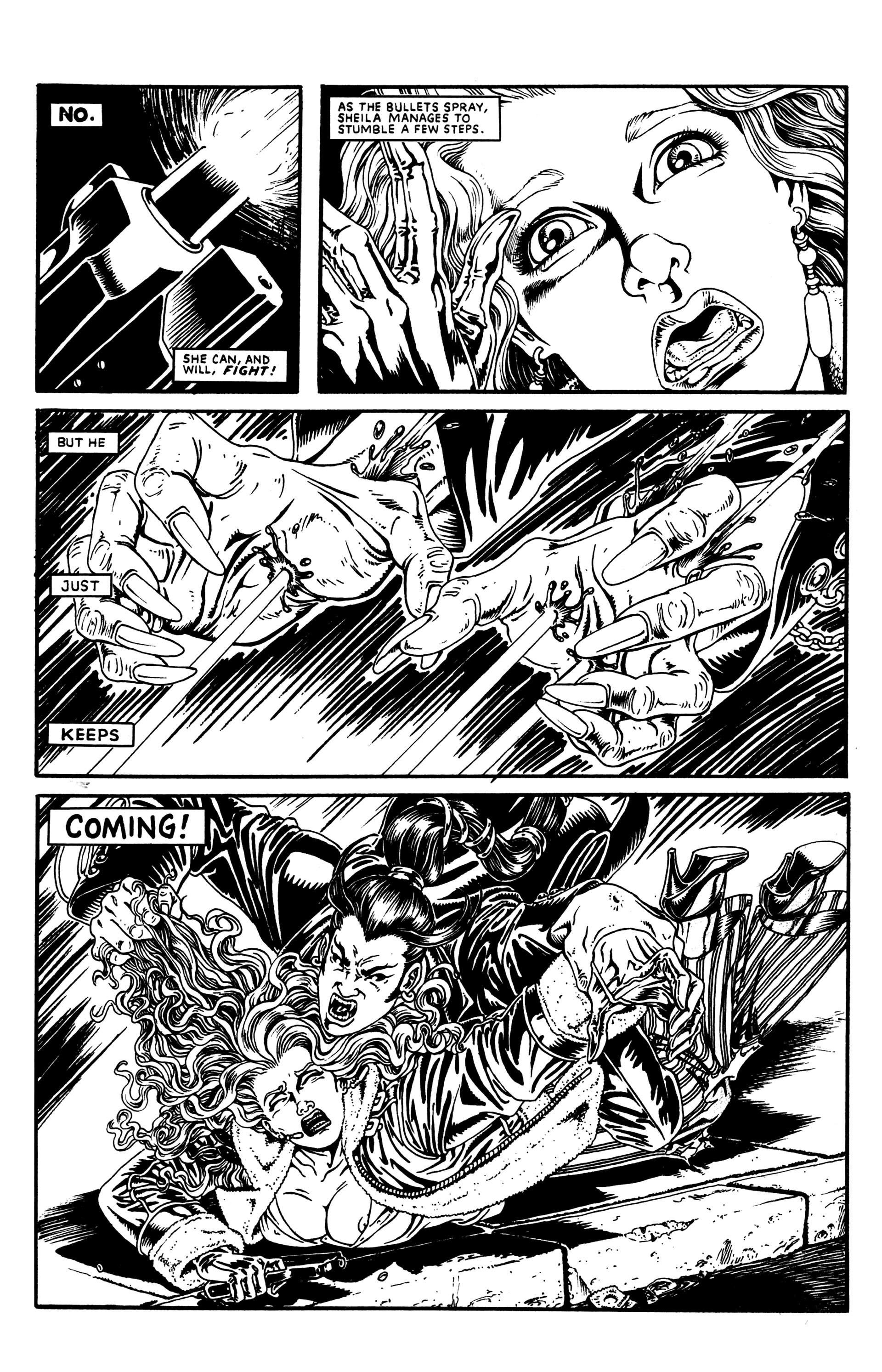 Read online Sheila Trent: Vampire Hunter comic -  Issue #1 - 19
