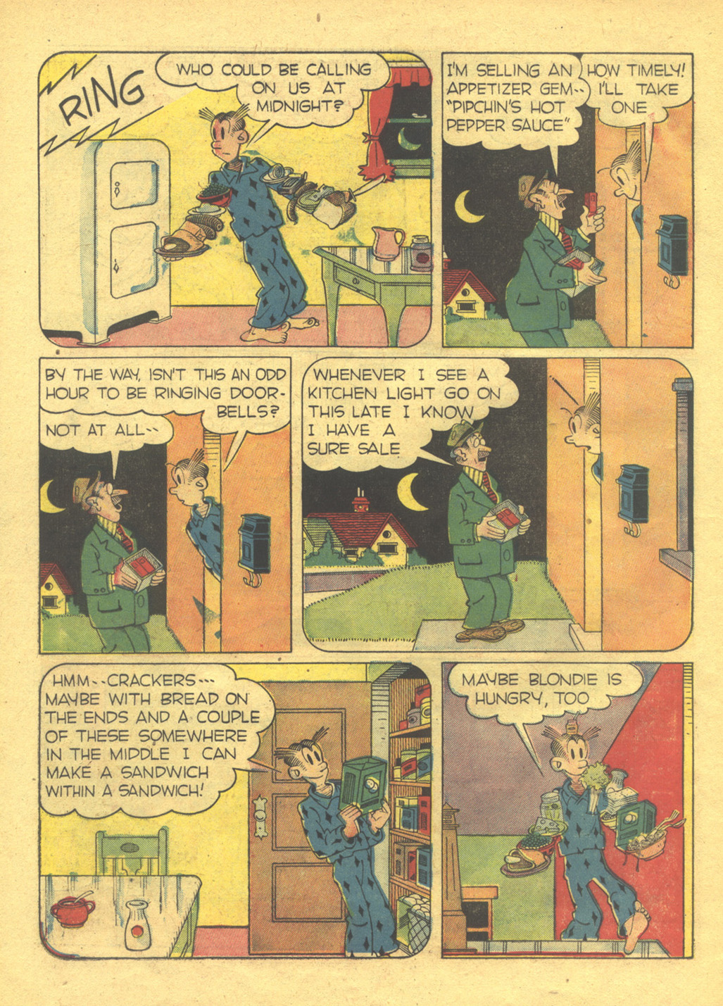 Read online Blondie Comics (1947) comic -  Issue #4 - 26