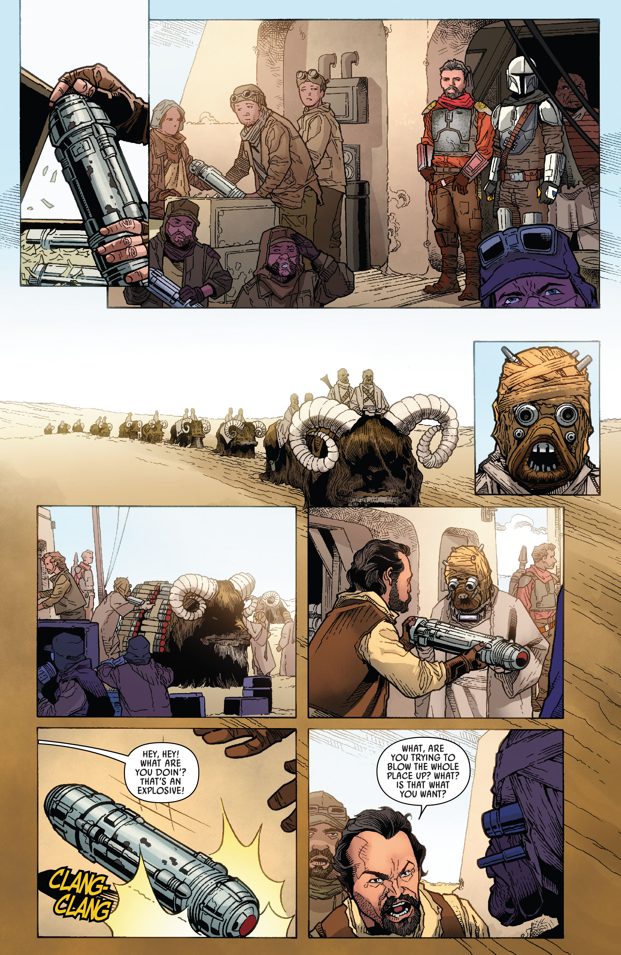 Read online Star Wars: The Mandalorian Season 2 comic -  Issue #1 - 32