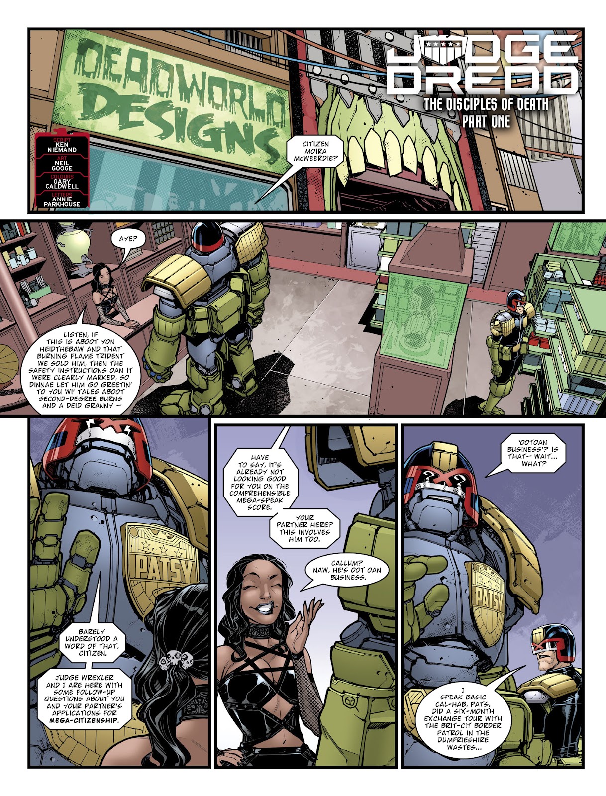 2000 AD issue 2328 - Page 3