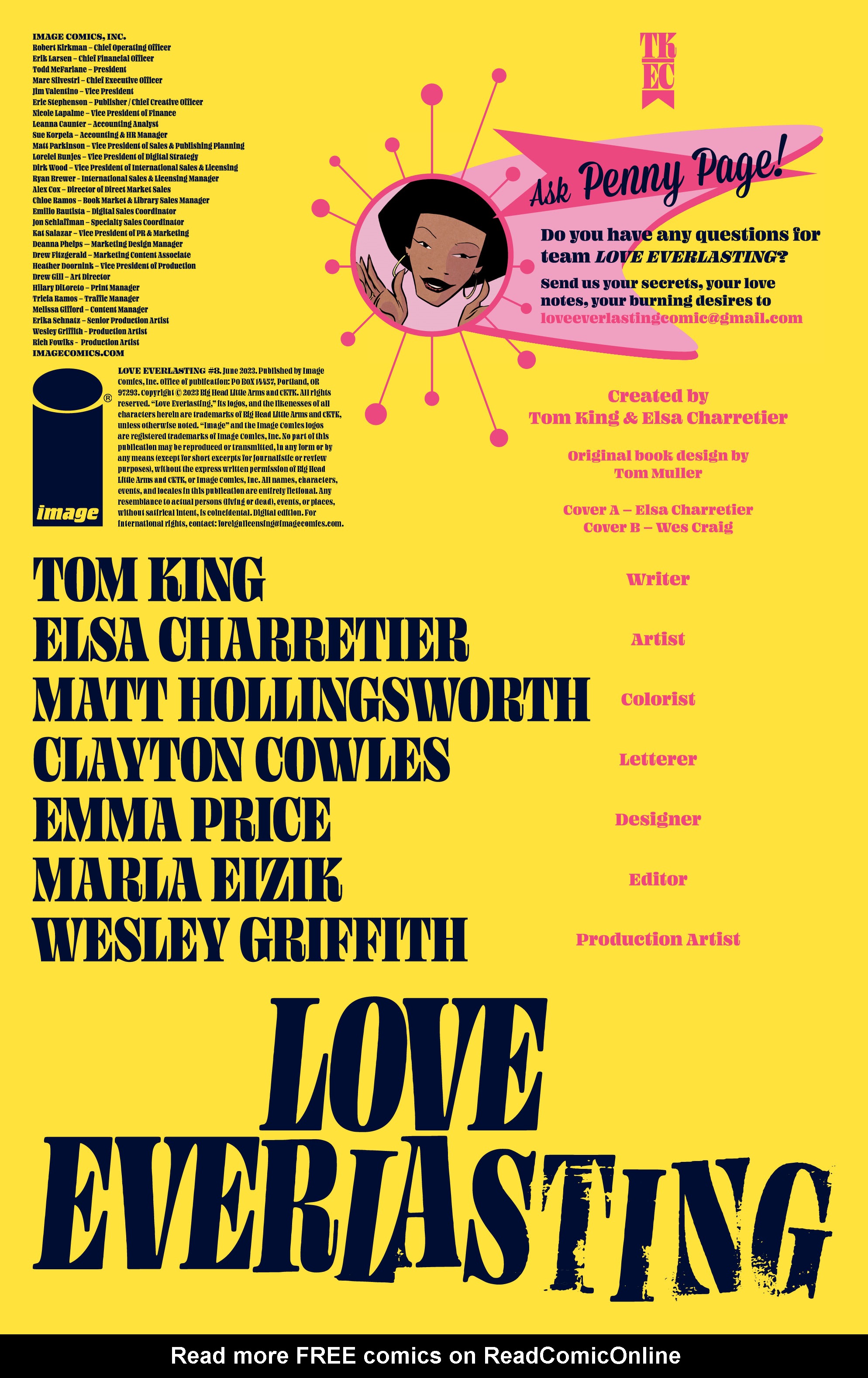 Read online Love Everlasting comic -  Issue #8 - 2
