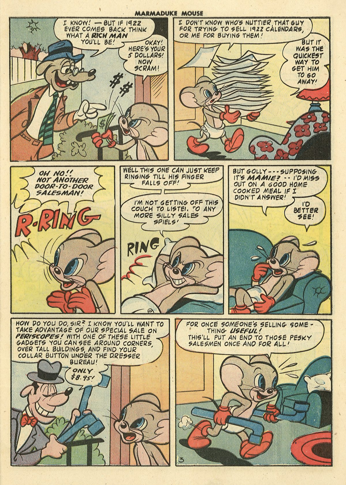 Read online Marmaduke Mouse comic -  Issue #49 - 5