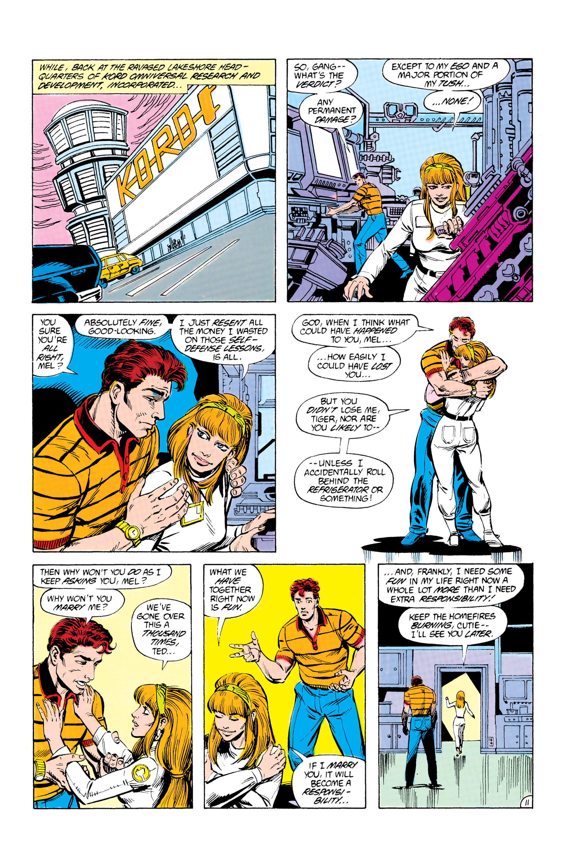 Read online Blue Beetle (1986) comic -  Issue #4 - 12