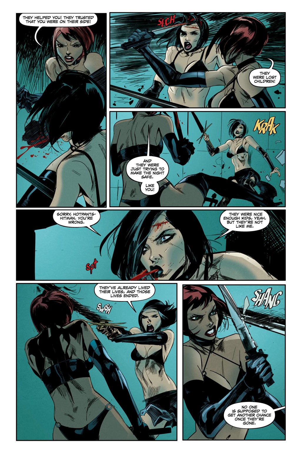 Read online Hack/Slash Omnibus: The Crossovers comic -  Issue # TPB (Part 3) - 72