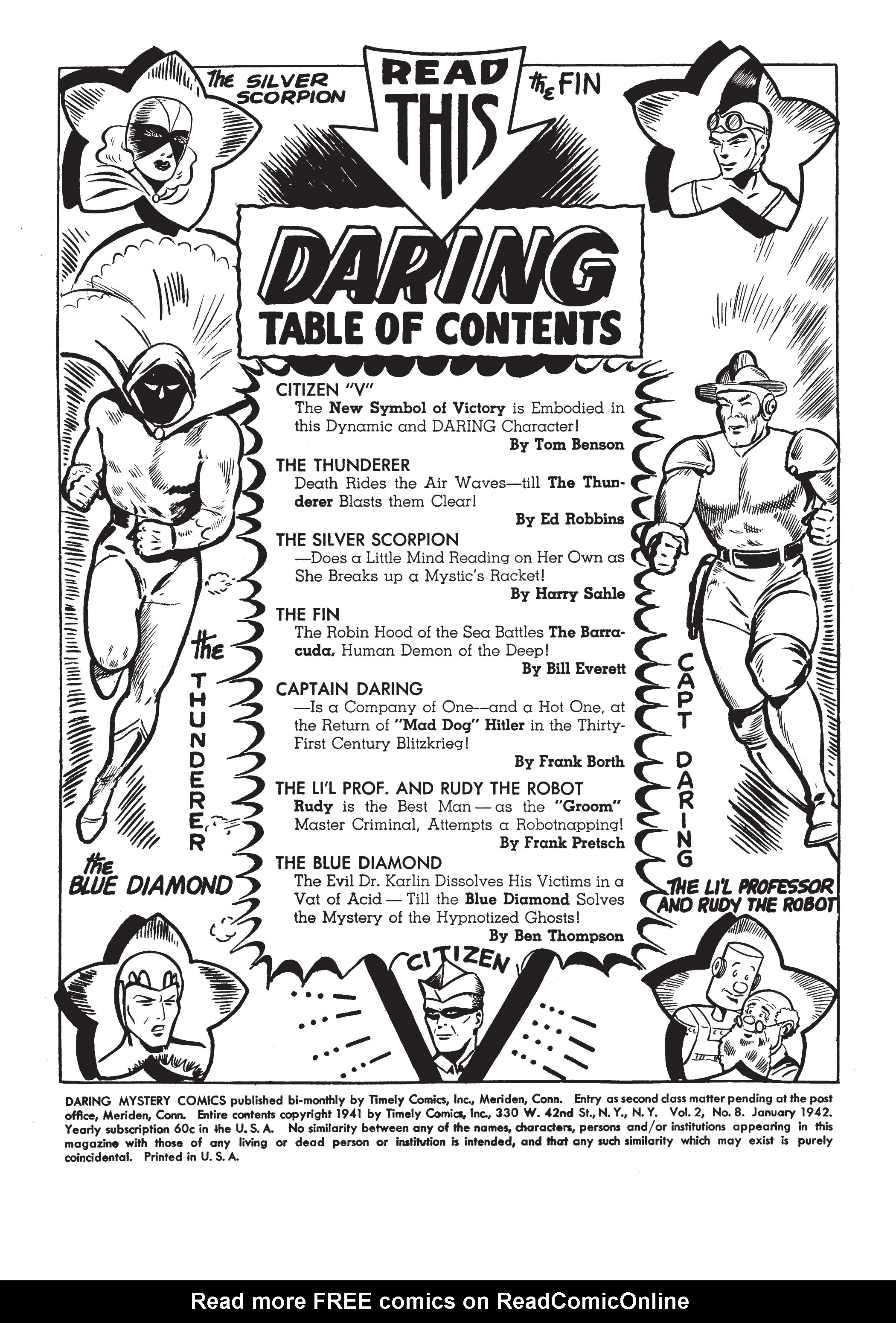 Read online Daring Mystery Comics comic -  Issue # _Marvel Masterworks - Golden Age Daring Mystery 2 (Part 3) - 9