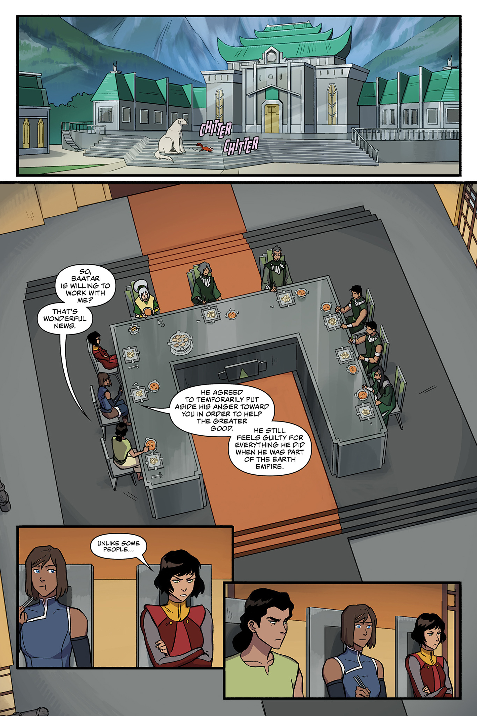 Read online The Legend of Korra: Ruins of the Empire Omnibus comic -  Issue # TPB (Part 2) - 58
