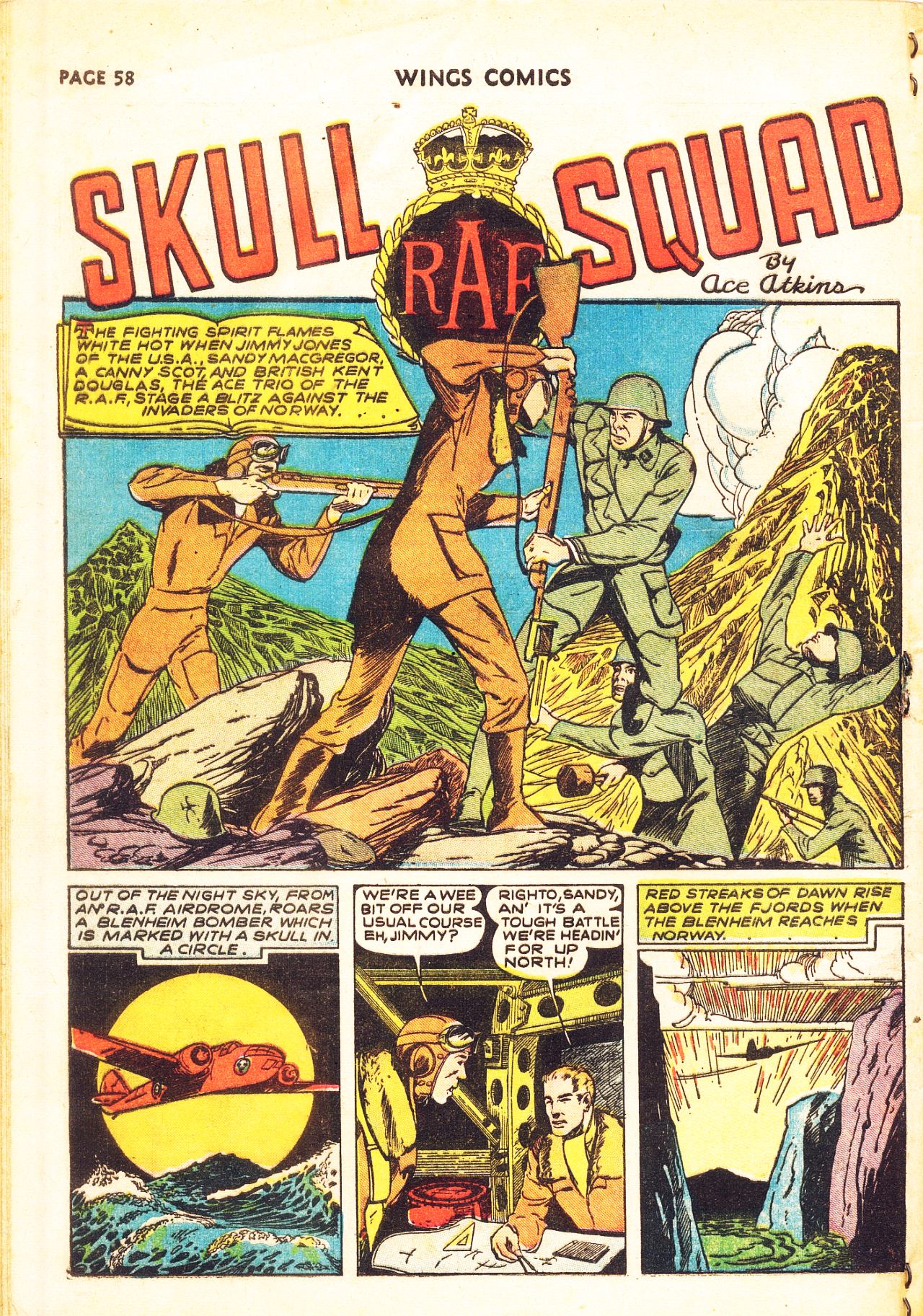 Read online Wings Comics comic -  Issue #11 - 60