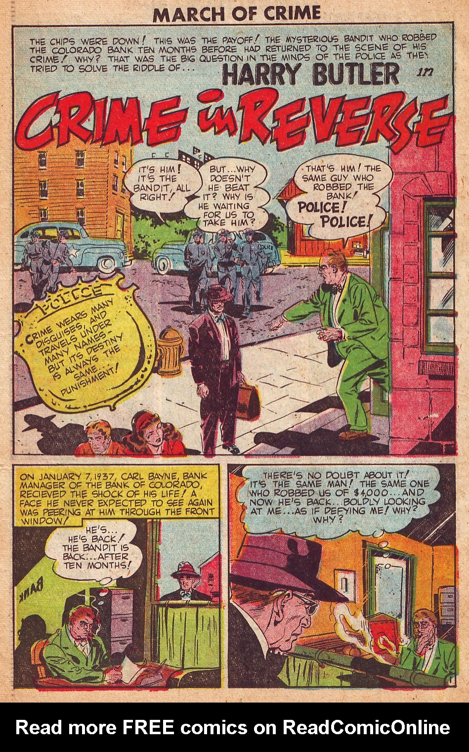 Read online March of Crime comic -  Issue #2 - 11