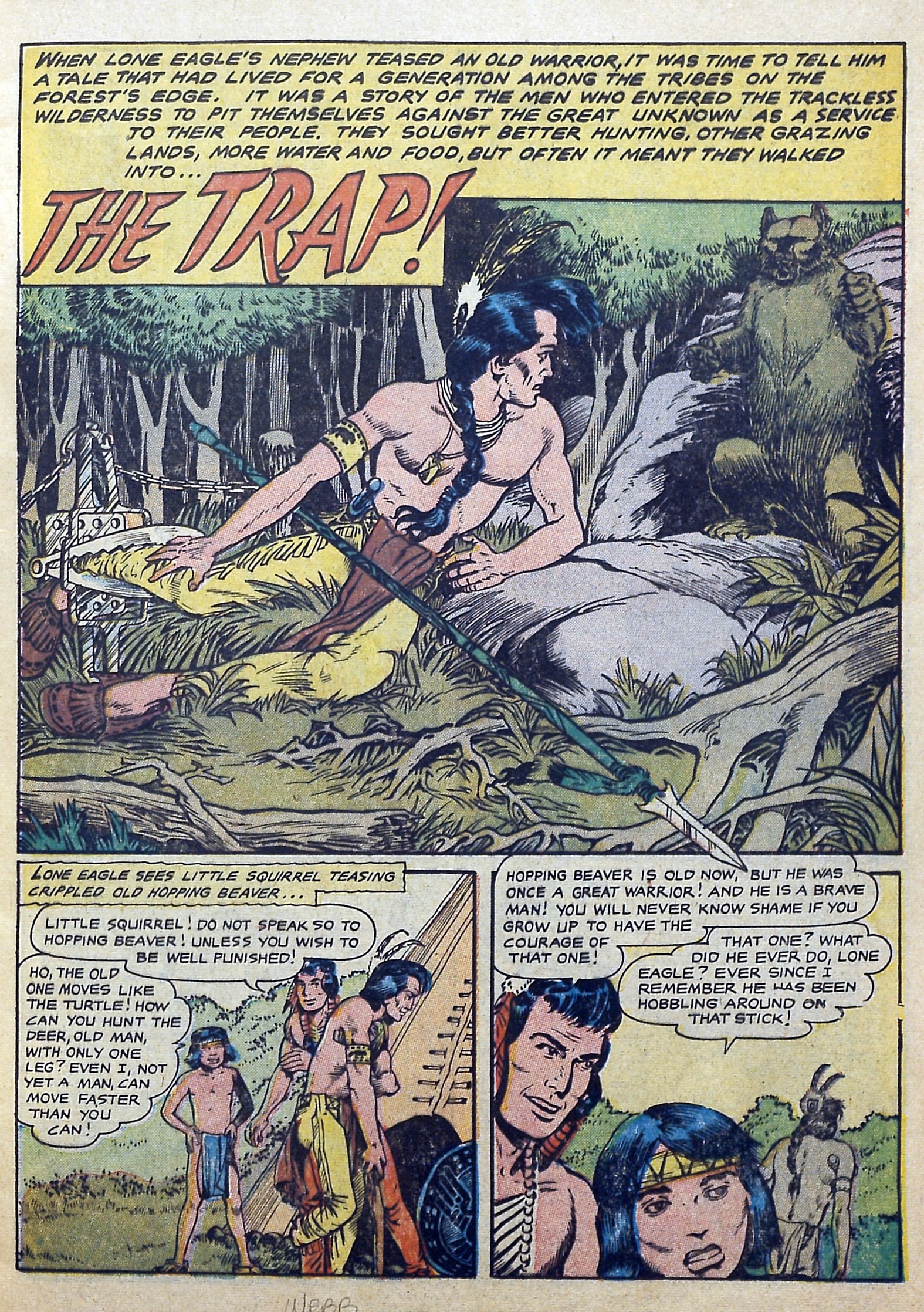 Read online Gunsmoke Trail comic -  Issue #1 - 13