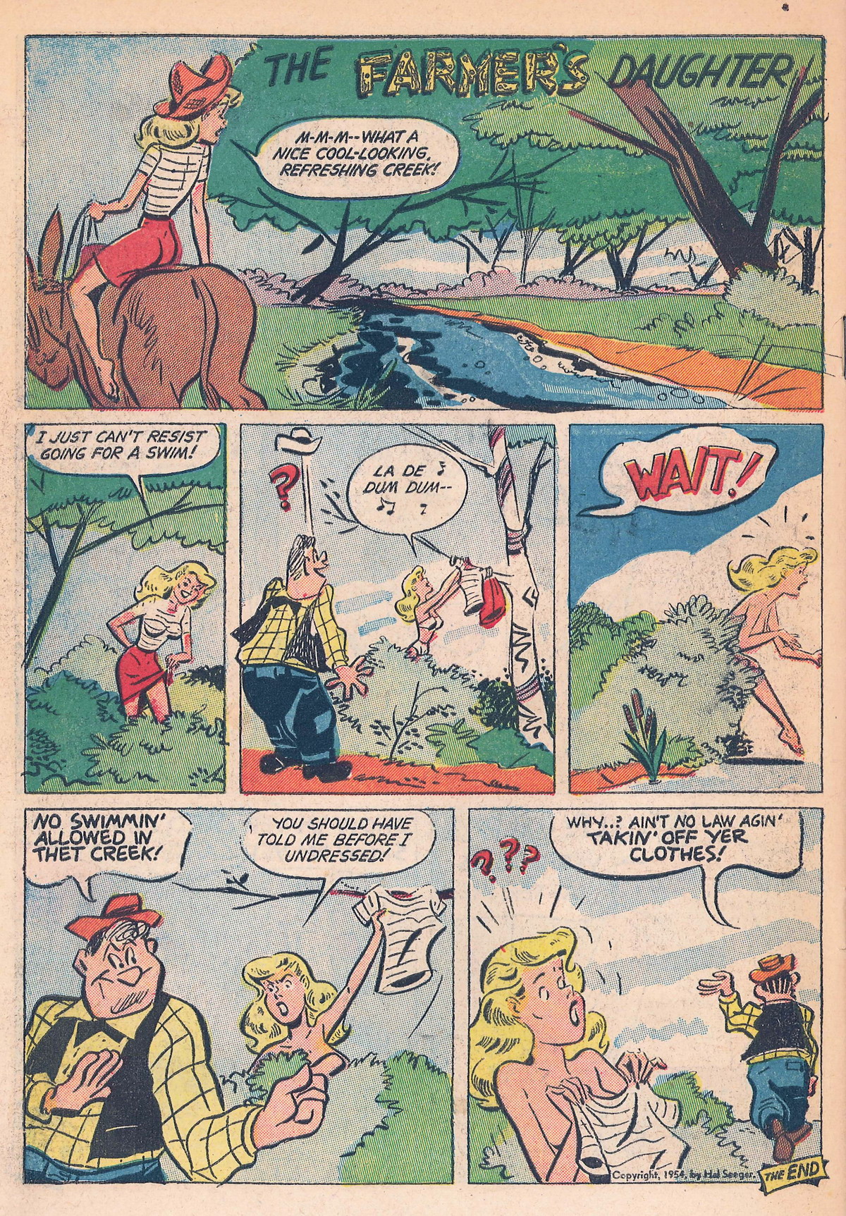 Read online The Farmer's Daughter comic -  Issue #1 - 34