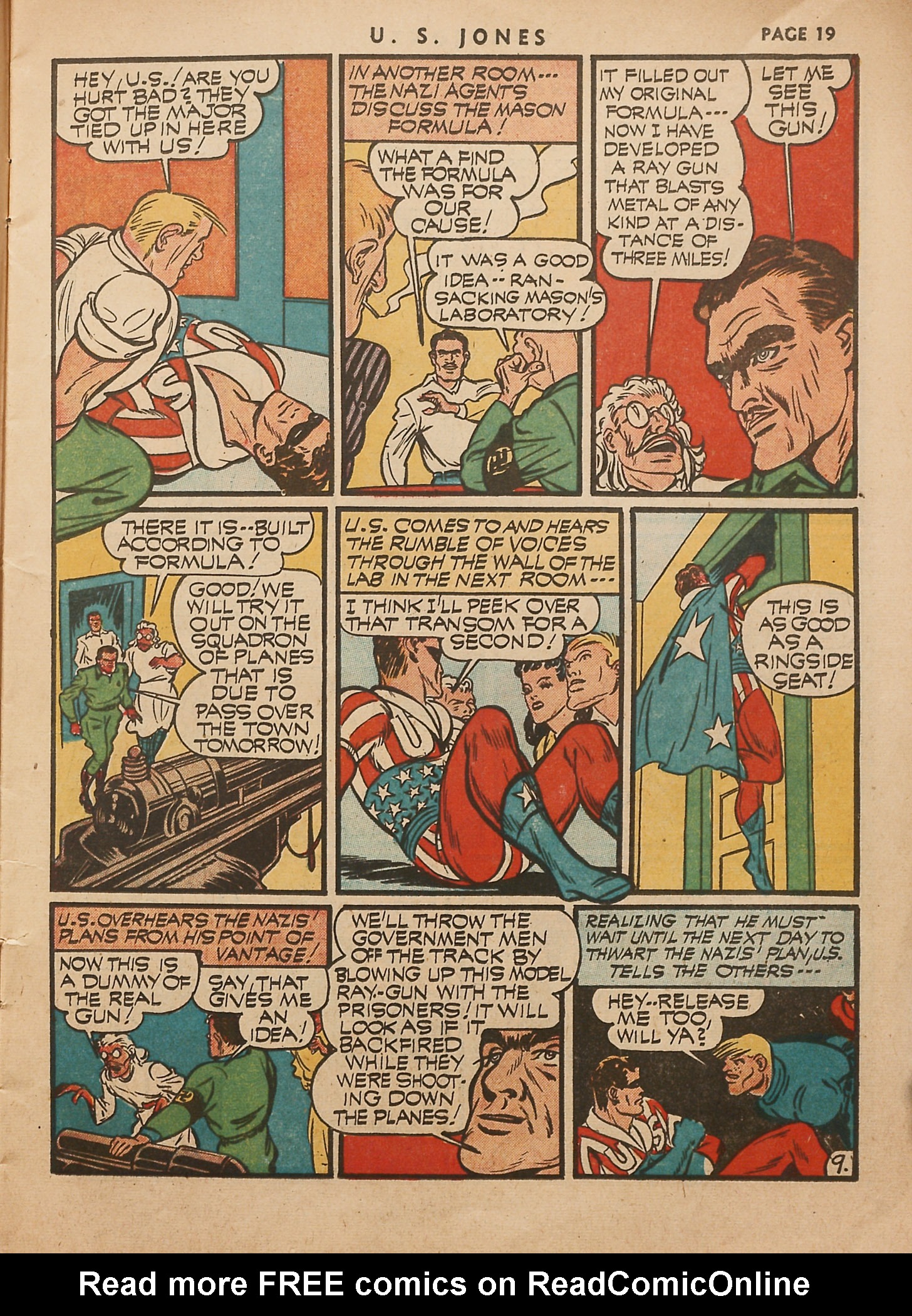 Read online U.S. Jones comic -  Issue #1 - 20