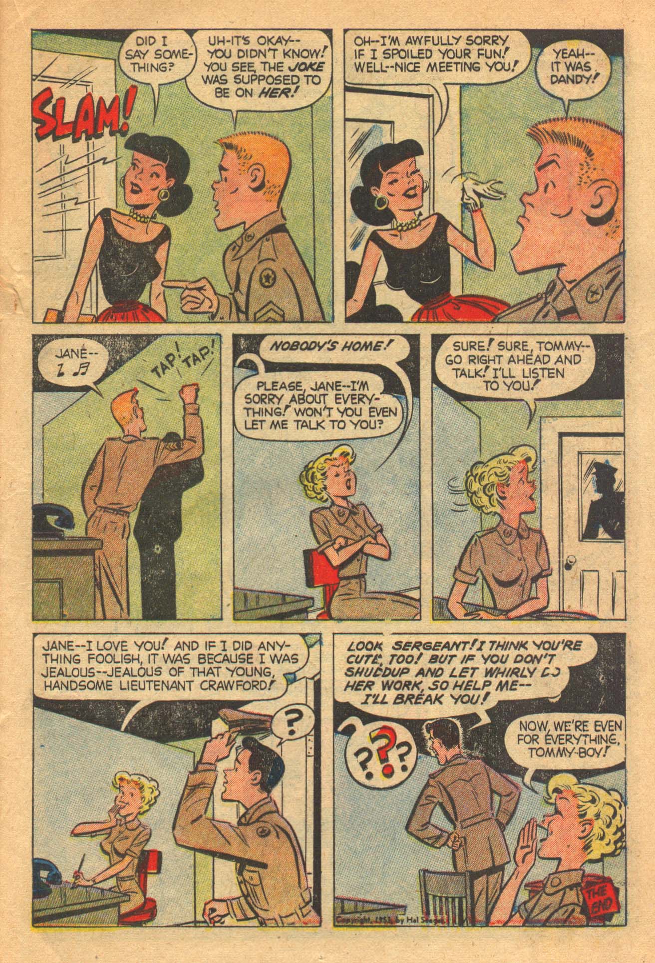 Read online G. I. Jane (1953) comic -  Issue #5 - 18