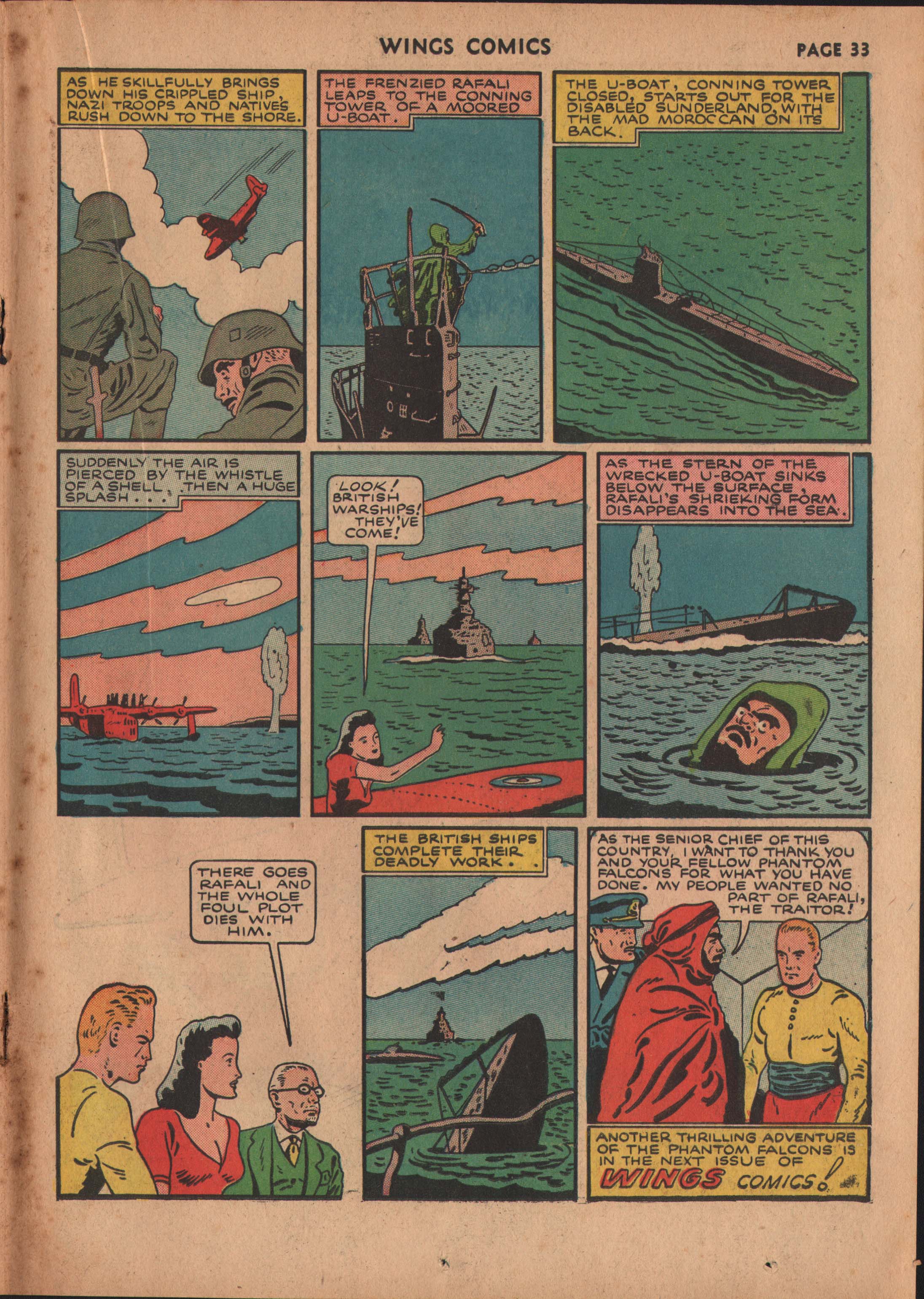 Read online Wings Comics comic -  Issue #13 - 35