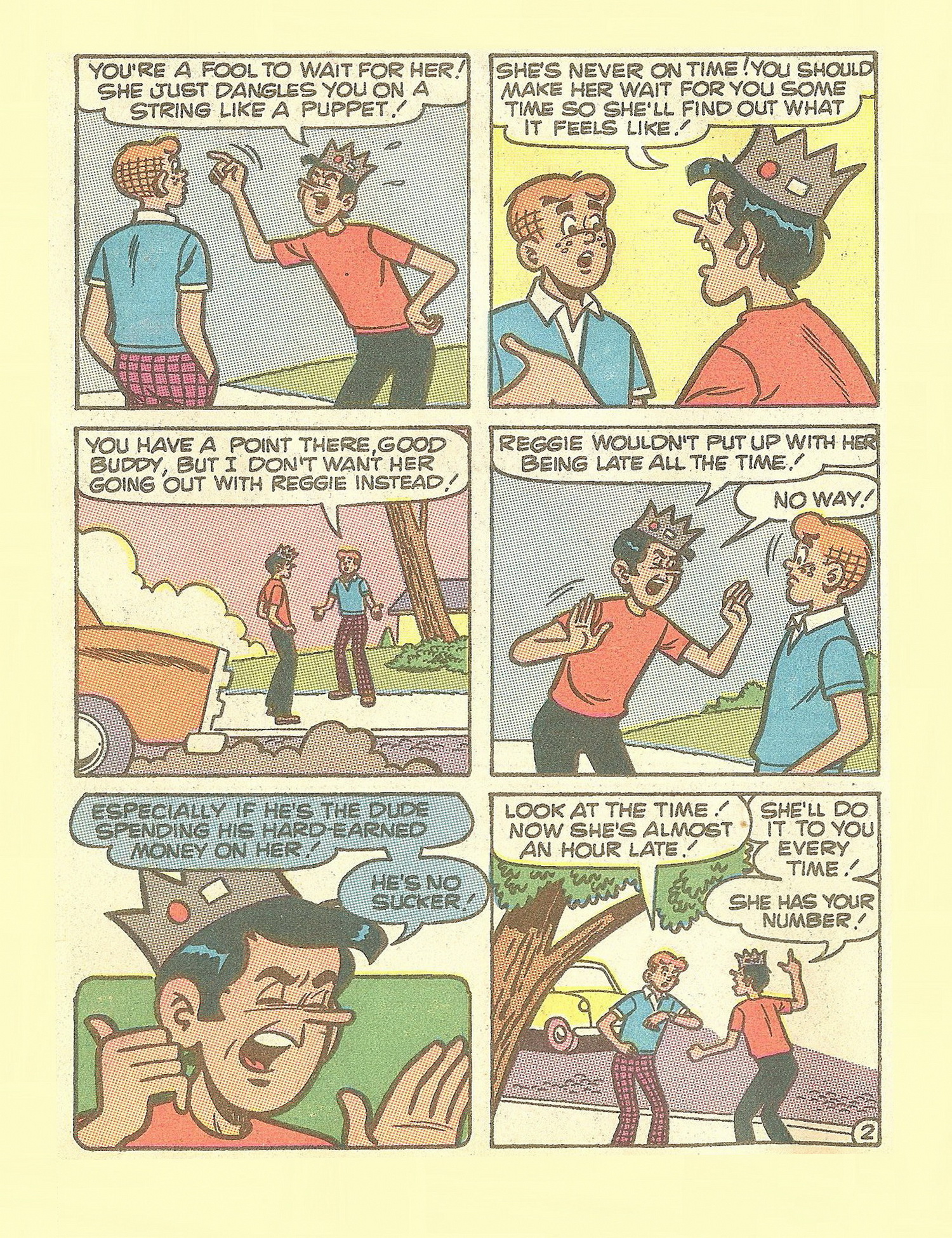 Read online Jughead Jones Comics Digest comic -  Issue #65 - 58