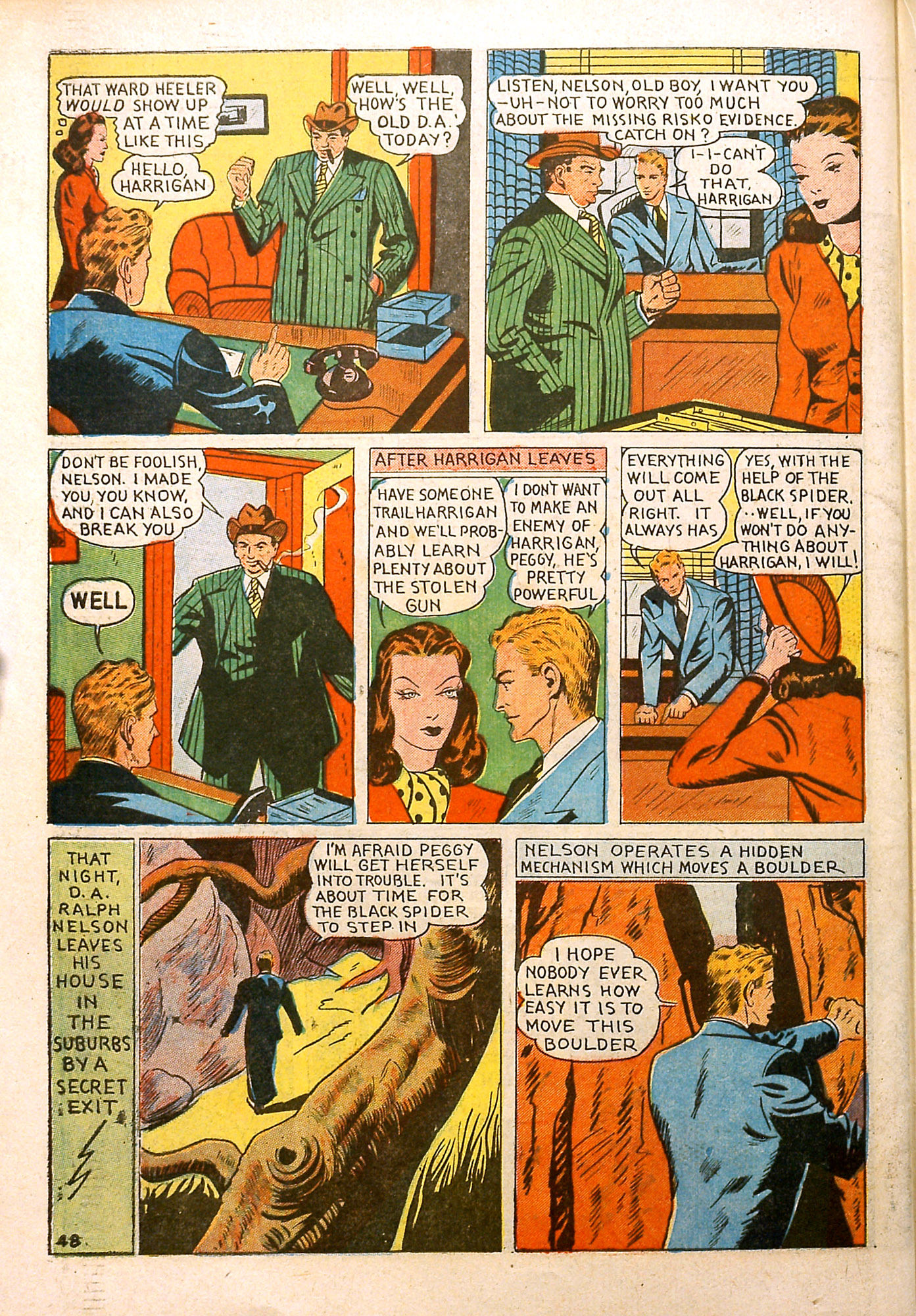 Read online Super-Mystery Comics comic -  Issue #3 - 49