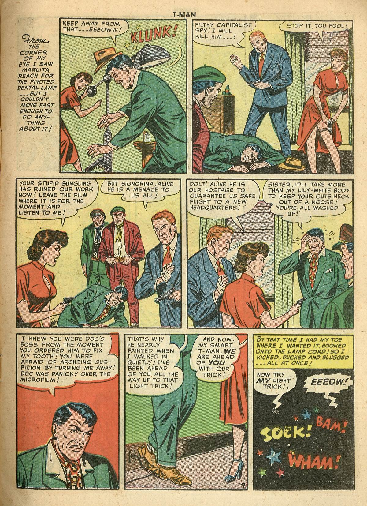 Read online T-Man: World Wide Trouble Shooter comic -  Issue #1 - 11