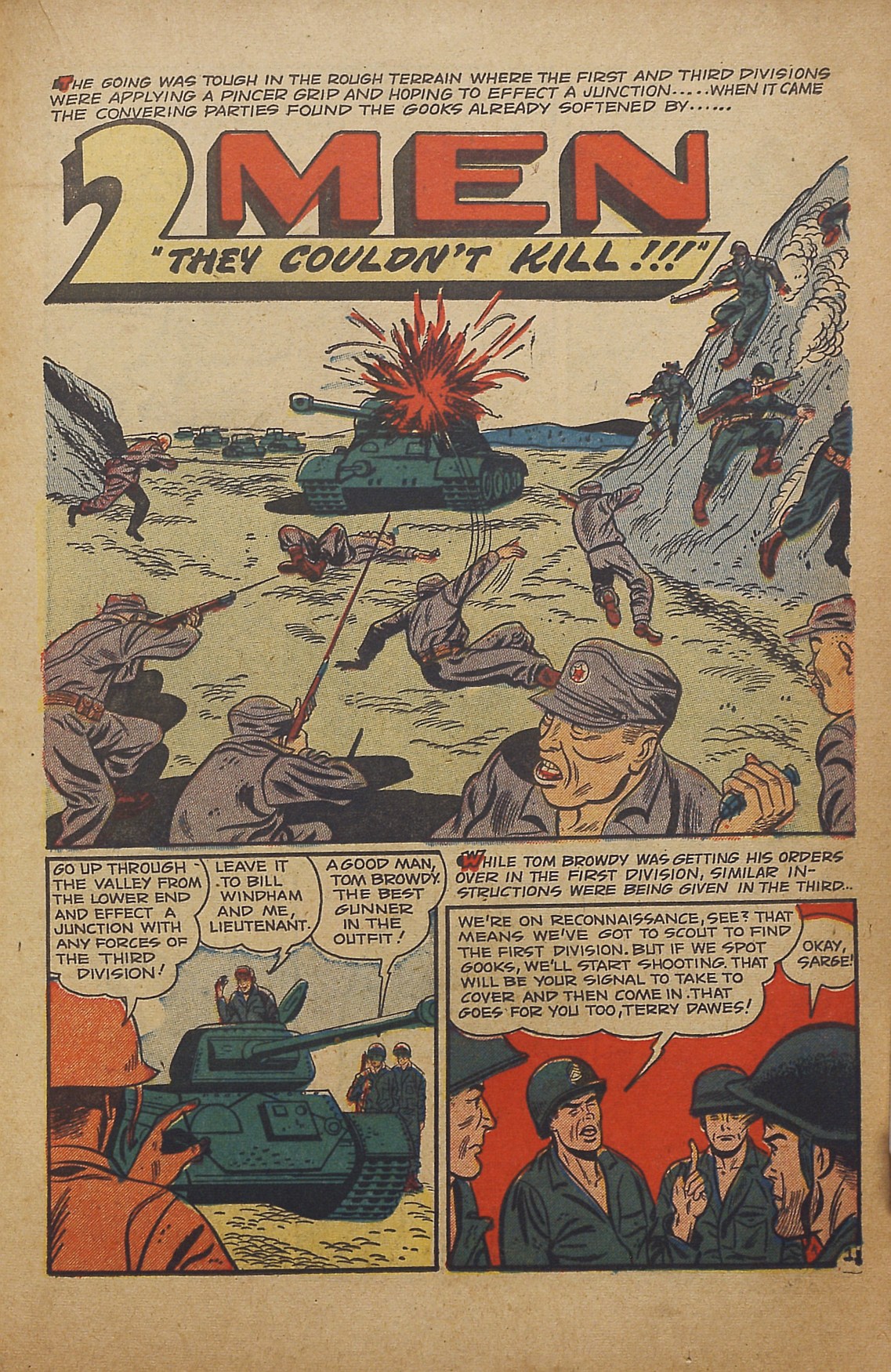 Read online G-I in Battle (1952) comic -  Issue #5 - 19