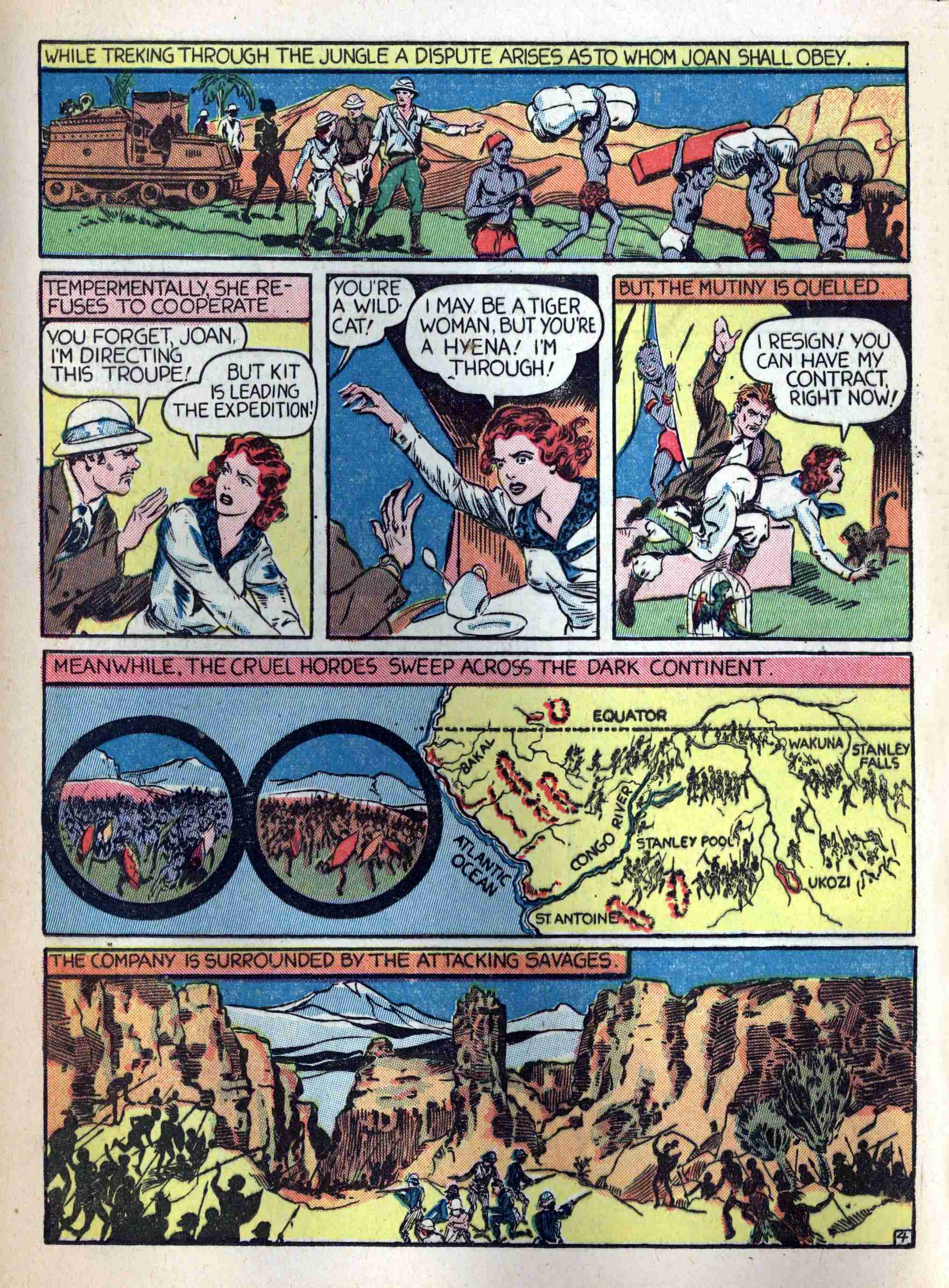 Read online Captain Flight Comics comic -  Issue #4 - 22