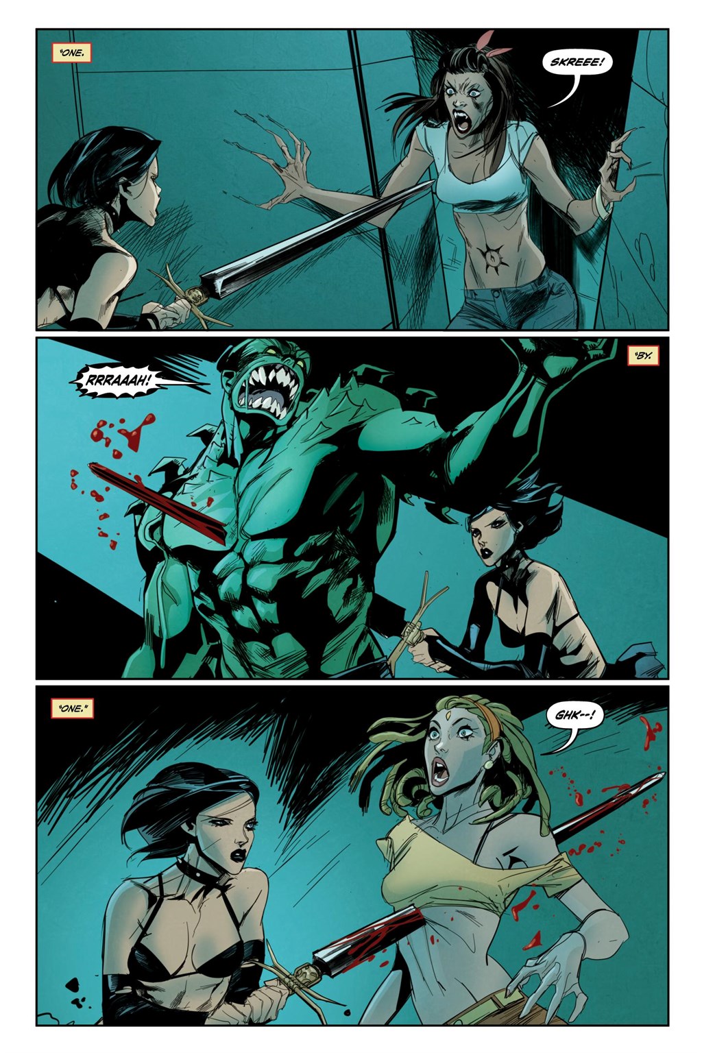 Read online Hack/Slash Omnibus: The Crossovers comic -  Issue # TPB (Part 3) - 69